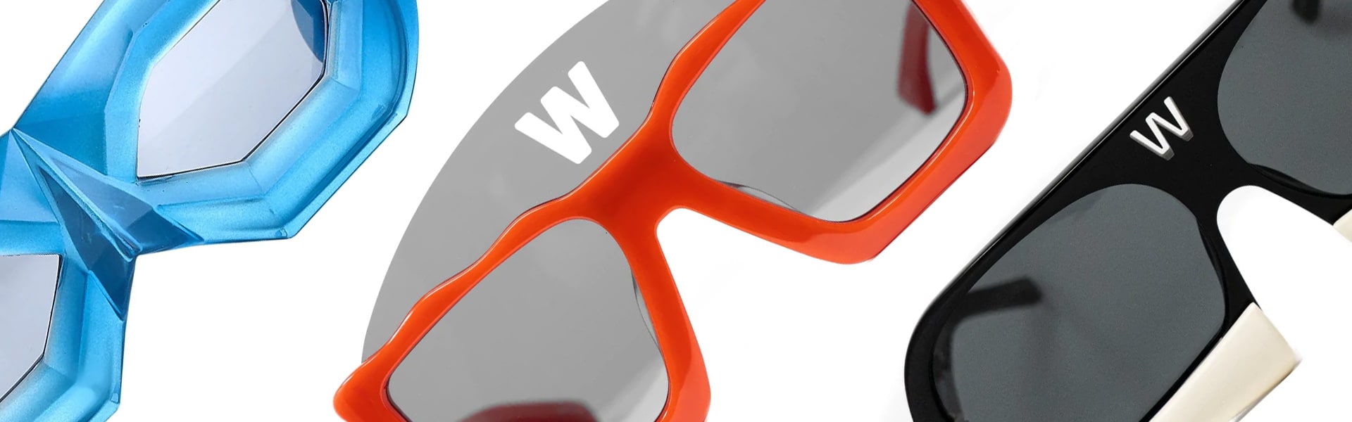 Walter Van Beirendonck Blitz Solar Shield Sunglasses - Yellow/Orange on  Garmentory