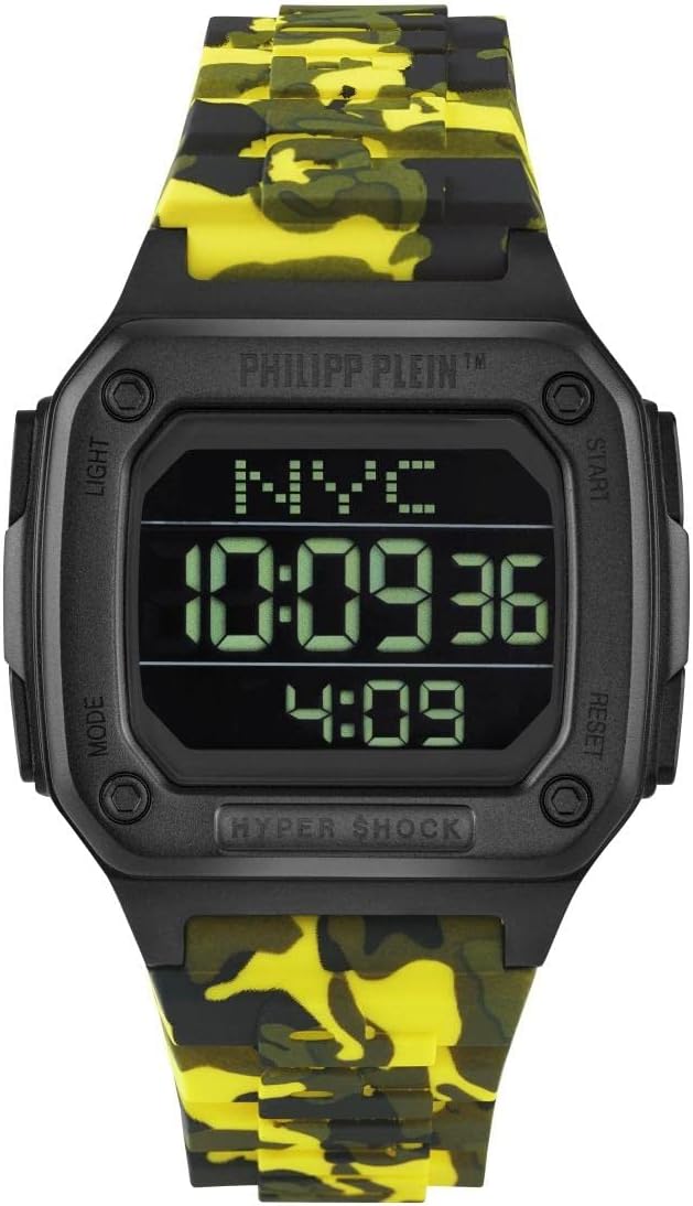 Philipp Plein Watch Hyper Shock Yellow Camo PWHAA1722-GR8 Sunglasses