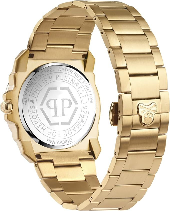 Philipp Plein Watch The Skull King Black Gold PWLAA0822-GR8 Sunglasses