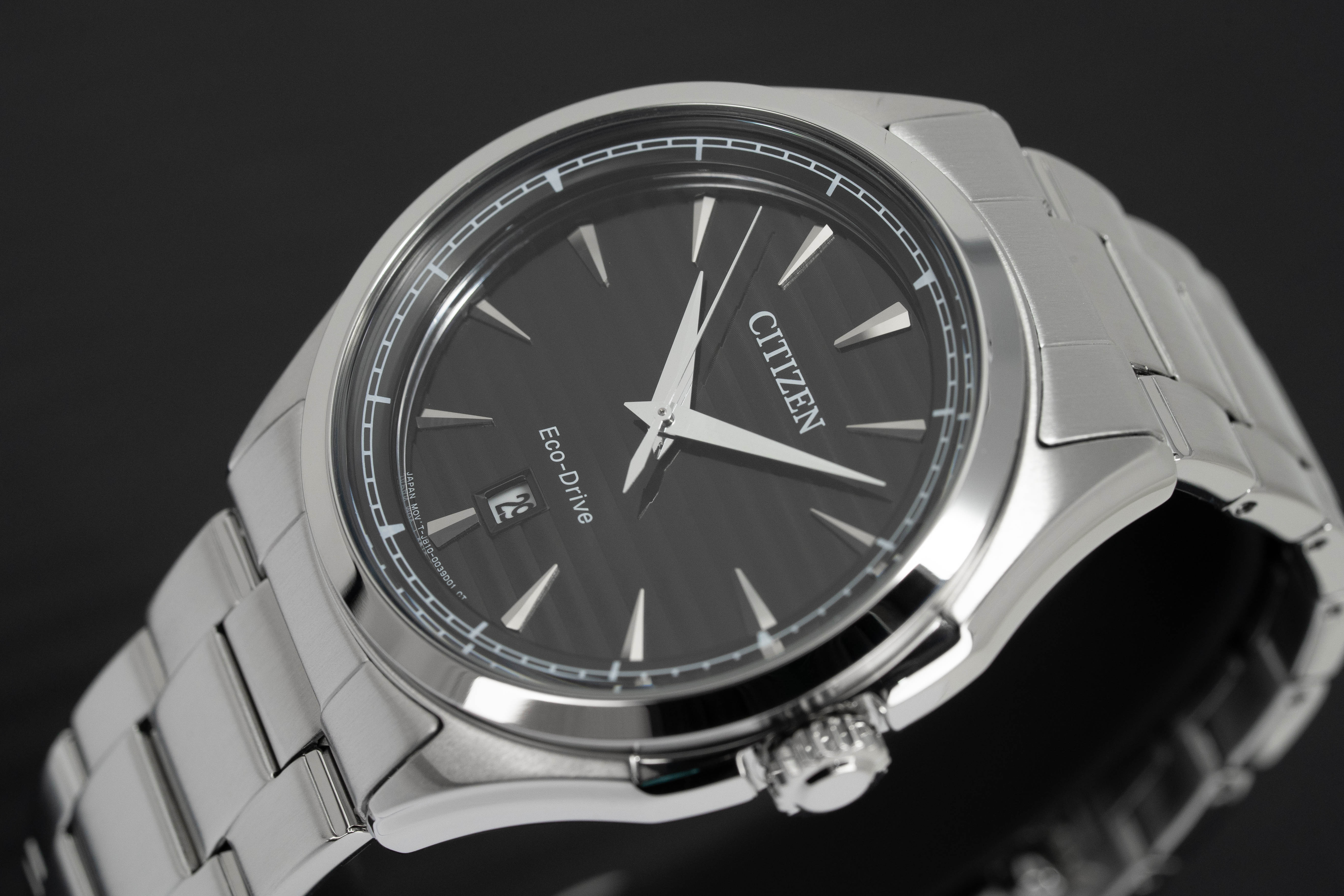 Orologio Citizen Uomo - Of Elegant Eco-Drive 41mm Nero - AW1750-85E Orologio Citizen Uomo - Of Elegant Eco-Drive 41mm Nero - AW1750-85E
