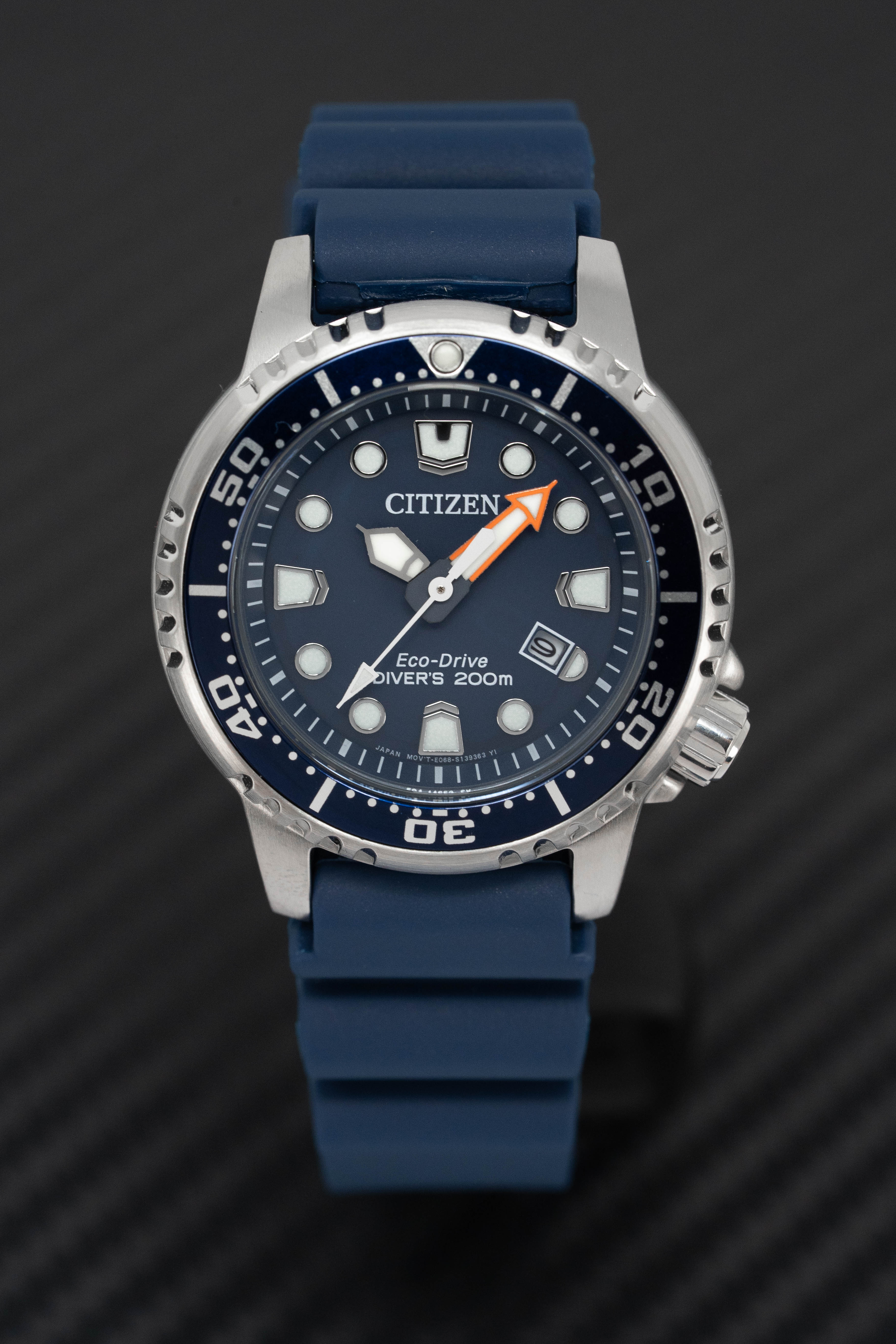 Citizen Eco-Drive Marine Promaster Blue Ladies Watch EP6051-14L-GR8 Sunglasses