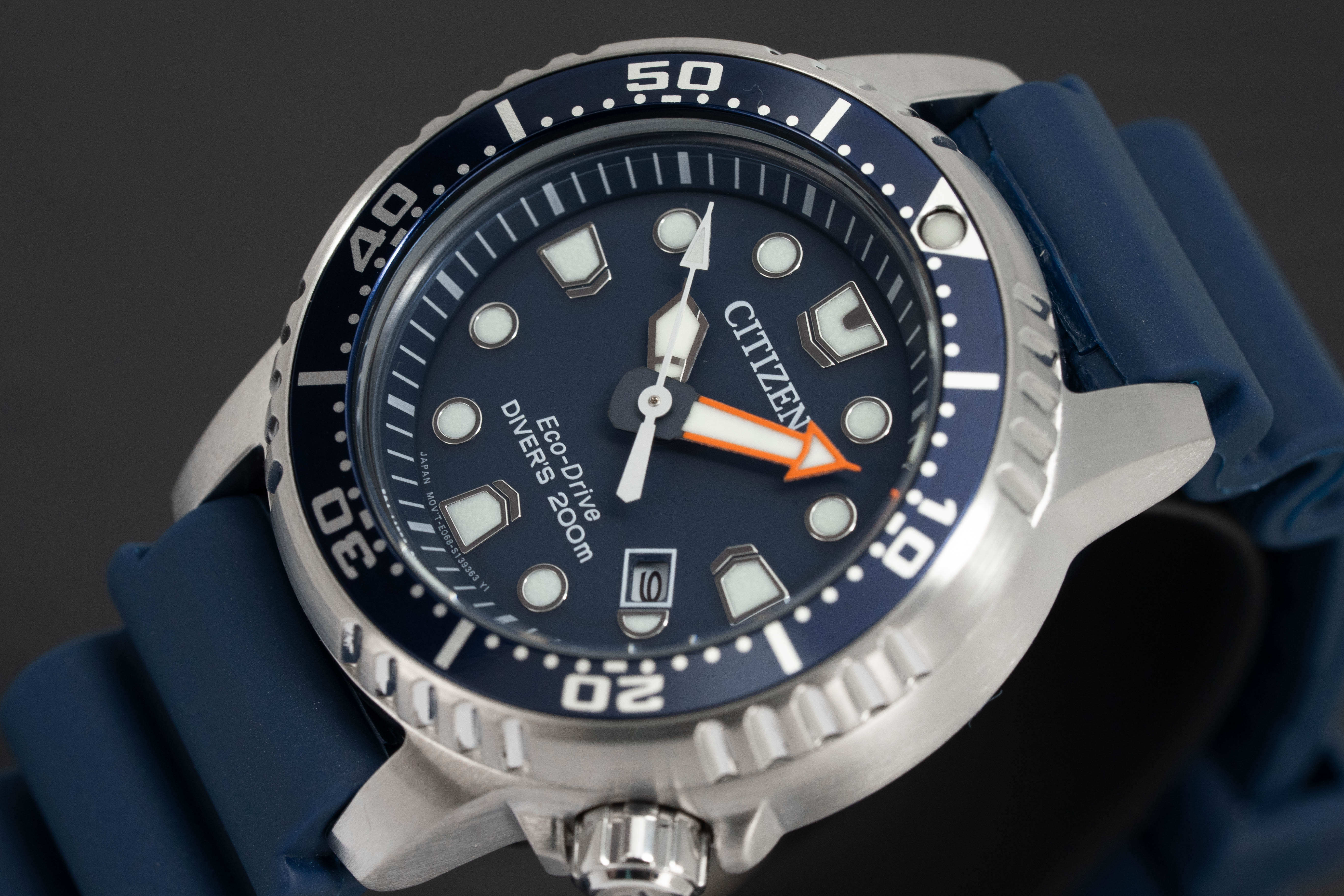 Citizen Eco-Drive Marine Promaster Blue Ladies Watch EP6051-14L-GR8 Sunglasses