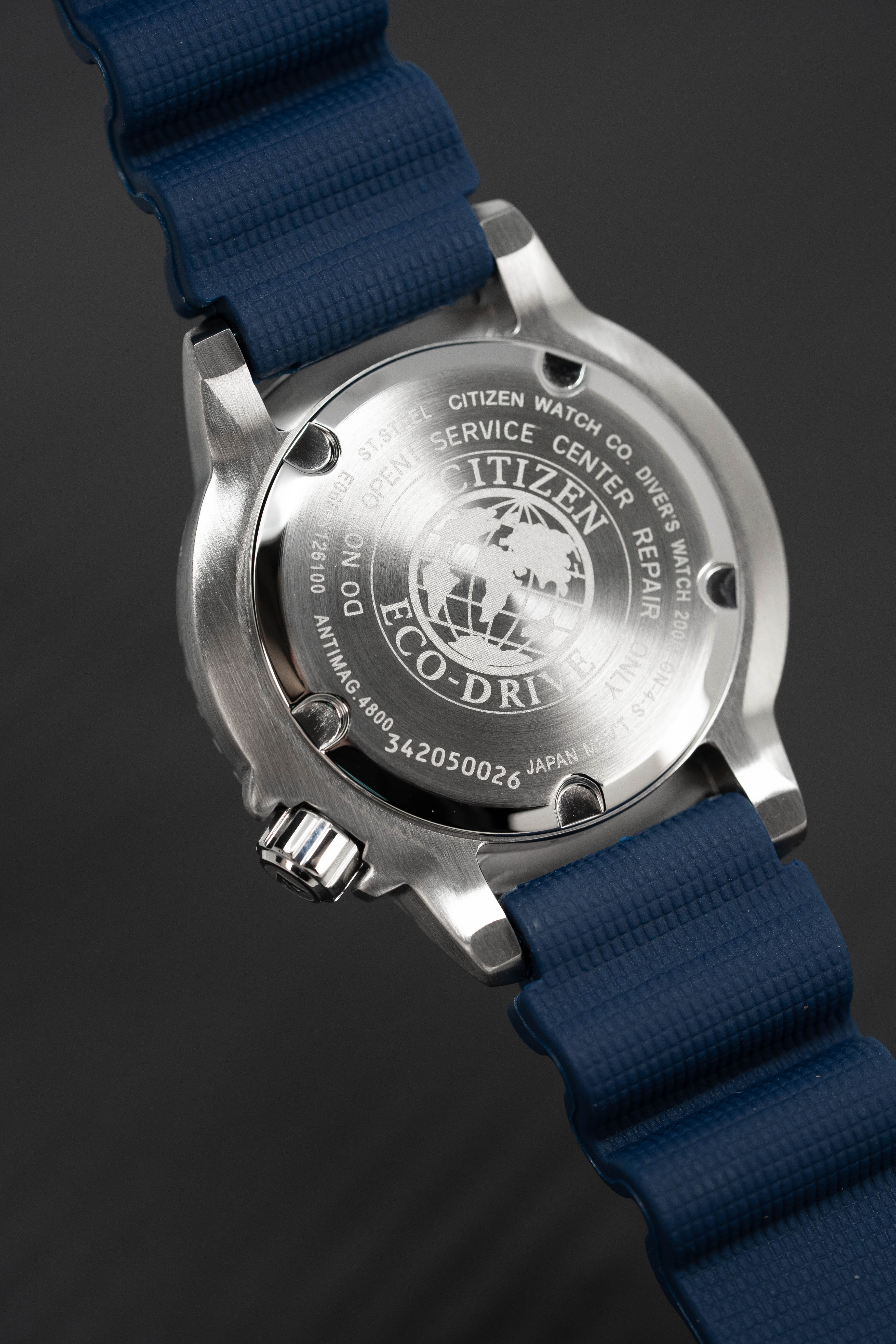 Citizen Eco-Drive Marine Promaster Blue Ladies Watch EP6051-14L-GR8 Sunglasses