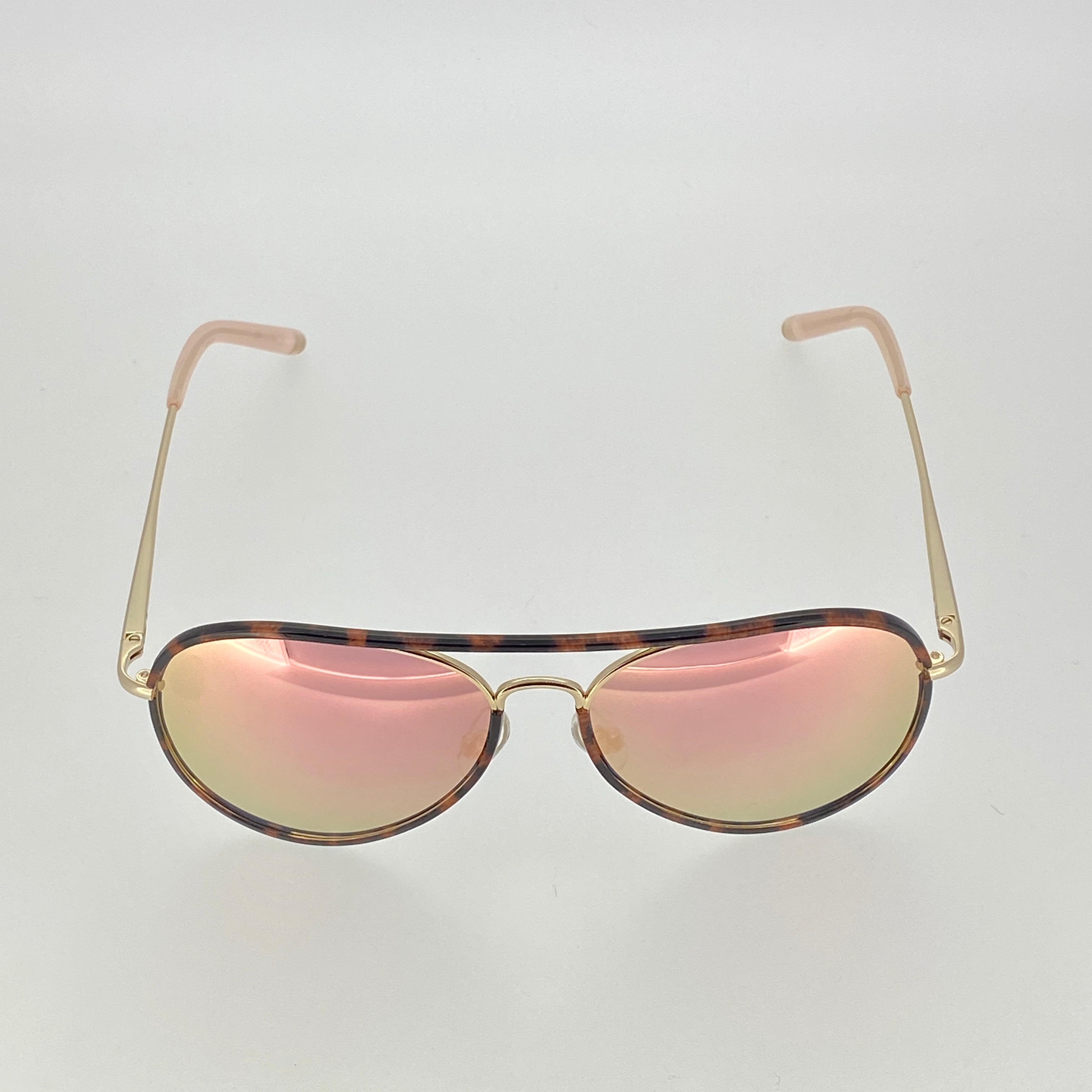 Matthew Williamson Ladies Sunglasses Tortoise Shell and Pink MW154C6SUN