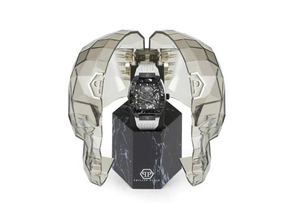 Philipp Plein Watch Automatic The Skeleton Sport Master White PWBAA1122-GR8 Sunglasses