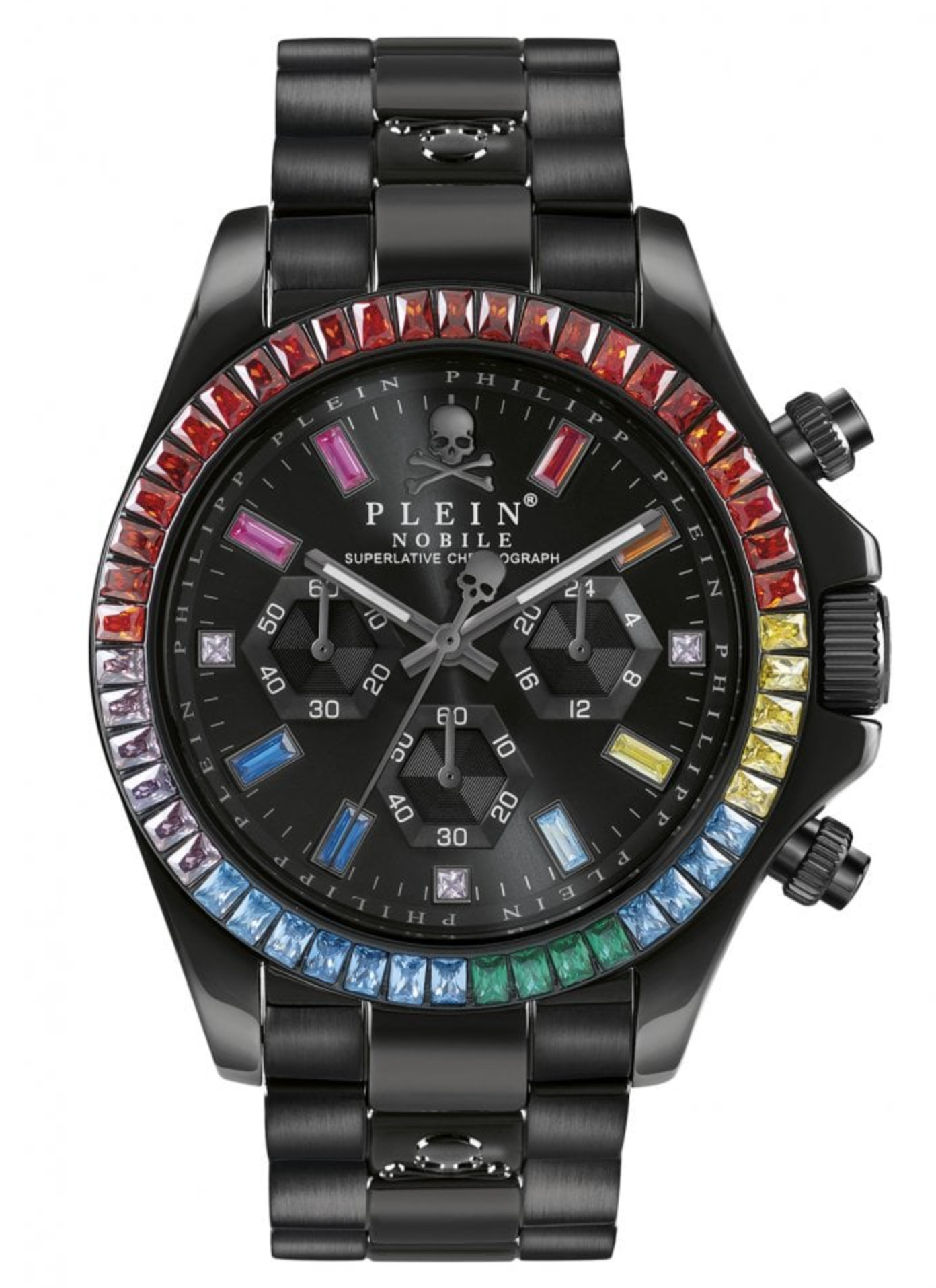 Philipp Plein Mens Watch Street Couture Nobile Rainbow PWCAA0721-GR8 Sunglasses