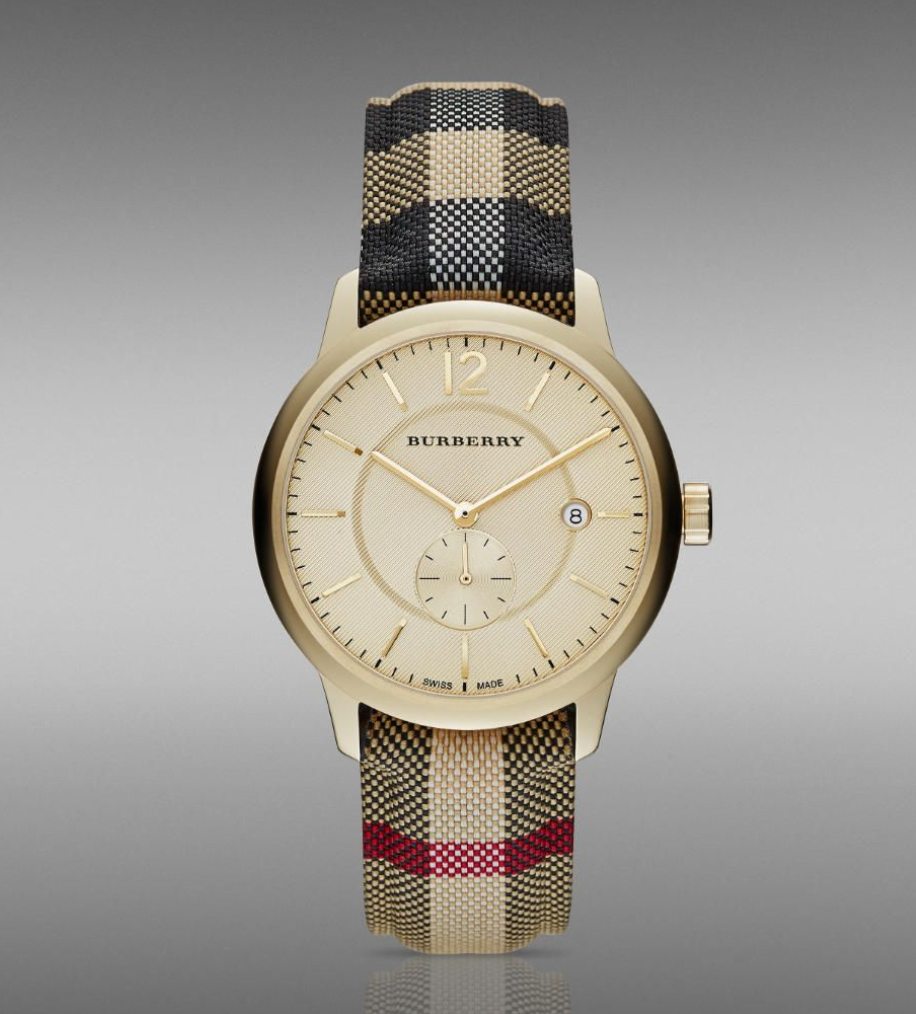 Burberry Men's Watch The Classic Horseferry Gold 40mm BU10001-GR8 Sunglasses