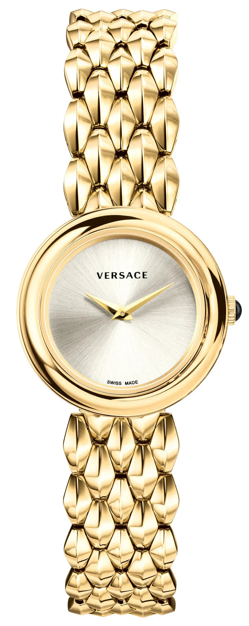 Versace Ladies Watch V-Flare Gold Bracelet VEBN00718-GR8 Sunglasses