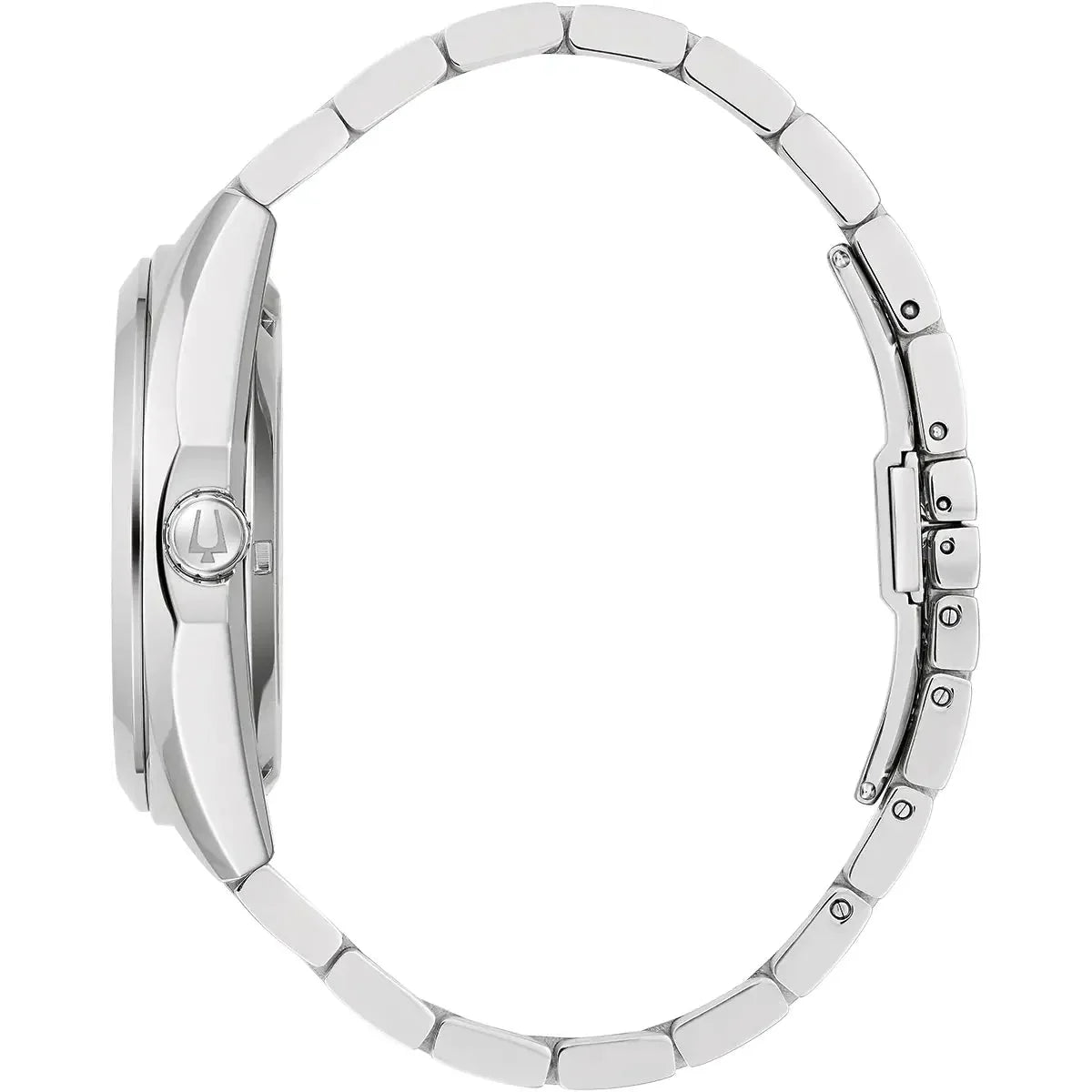 Bulova Surveyor Auto Men's Silver Watch 96A274-GR8 Sunglasses