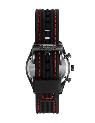 Seiko Men's Black Solar Watch SSC777P1-GR8 Sunglasses