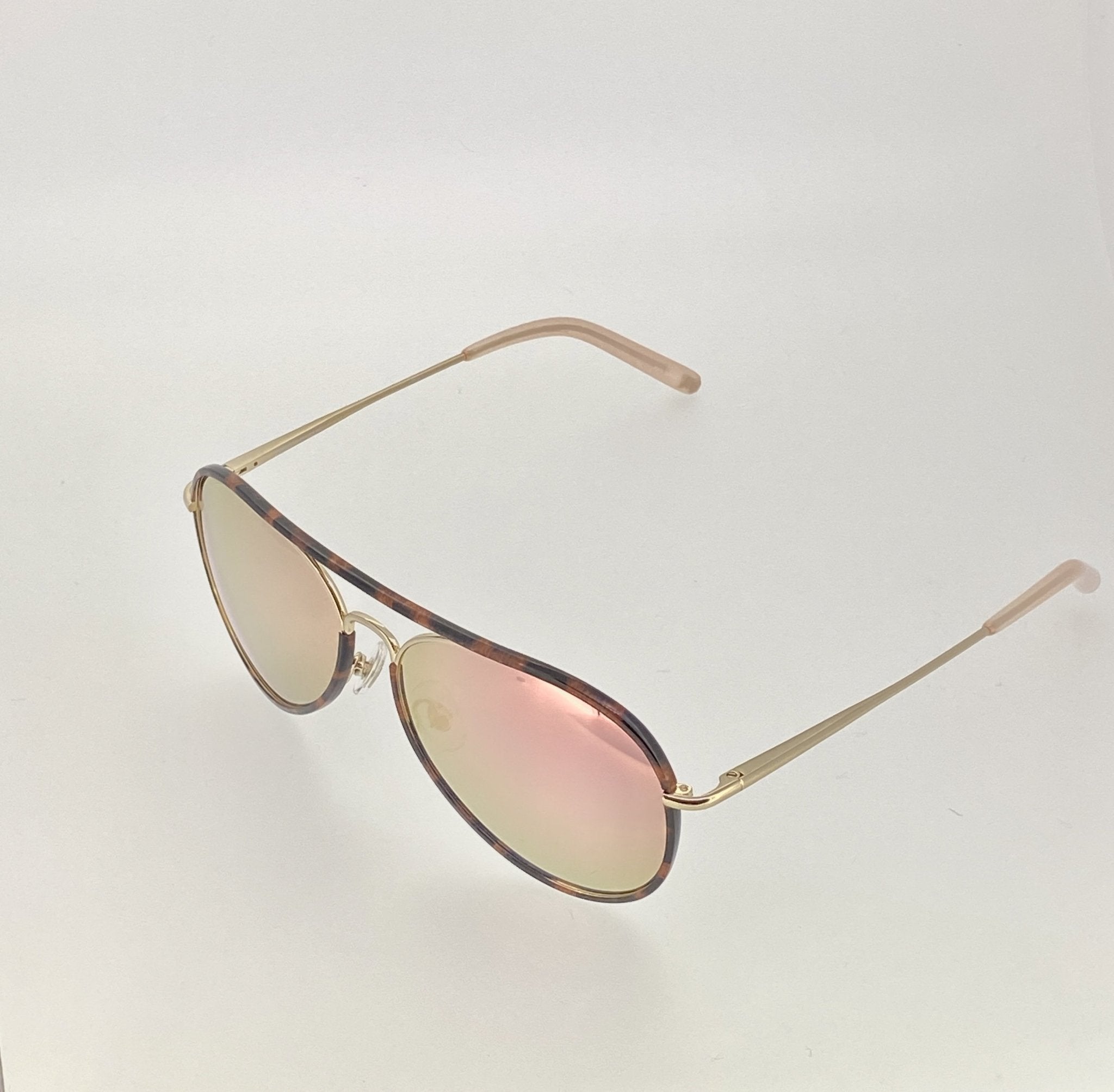 Matthew Williamson Sunglasses Pink Tortoise Shell with Peach Lenses MW154C6SUN - Watches & Crystals