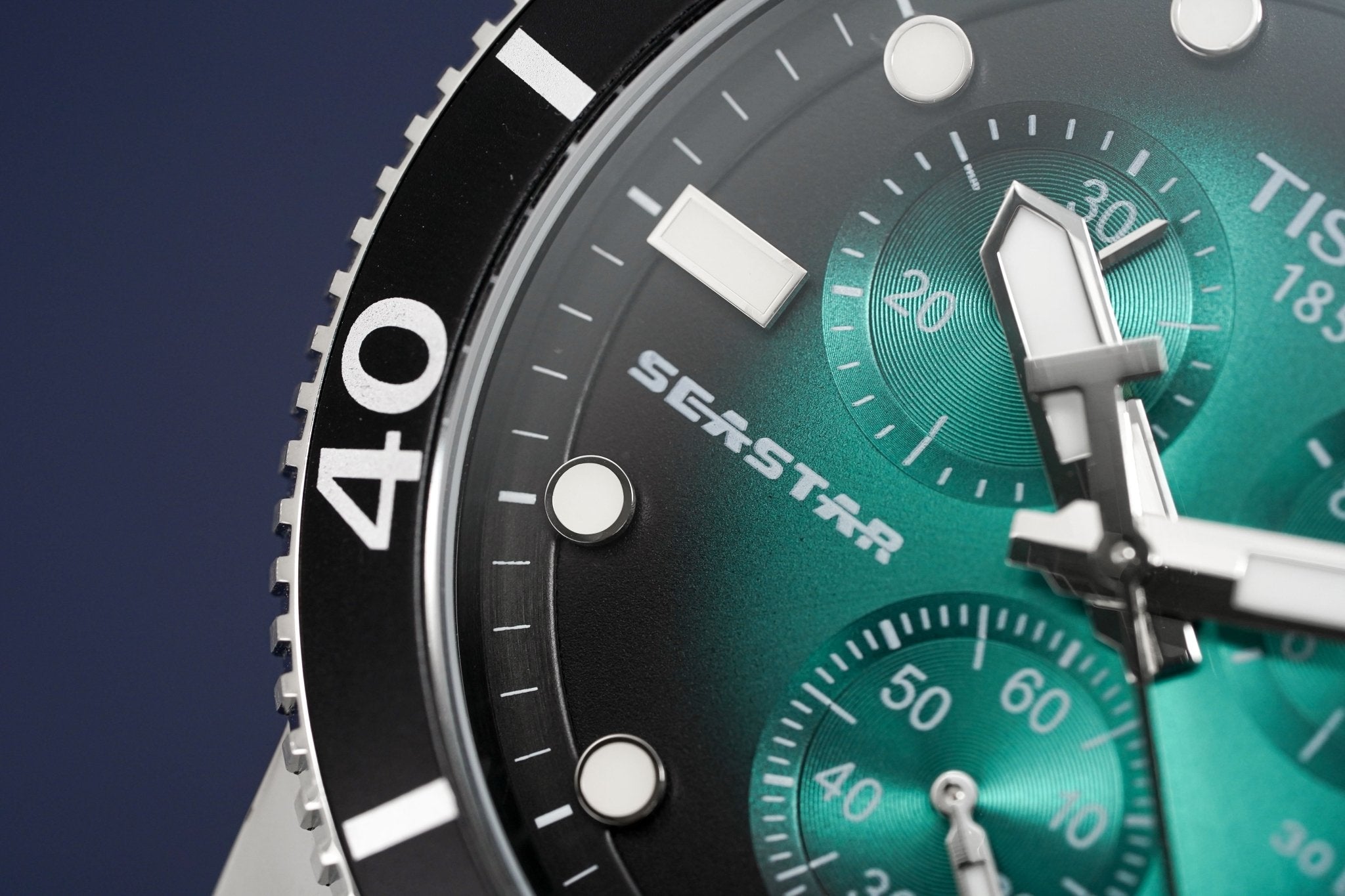 Tissot Chronograph Watch SEASTAR 1000 Green T1204171109101-GR8 Sunglasses