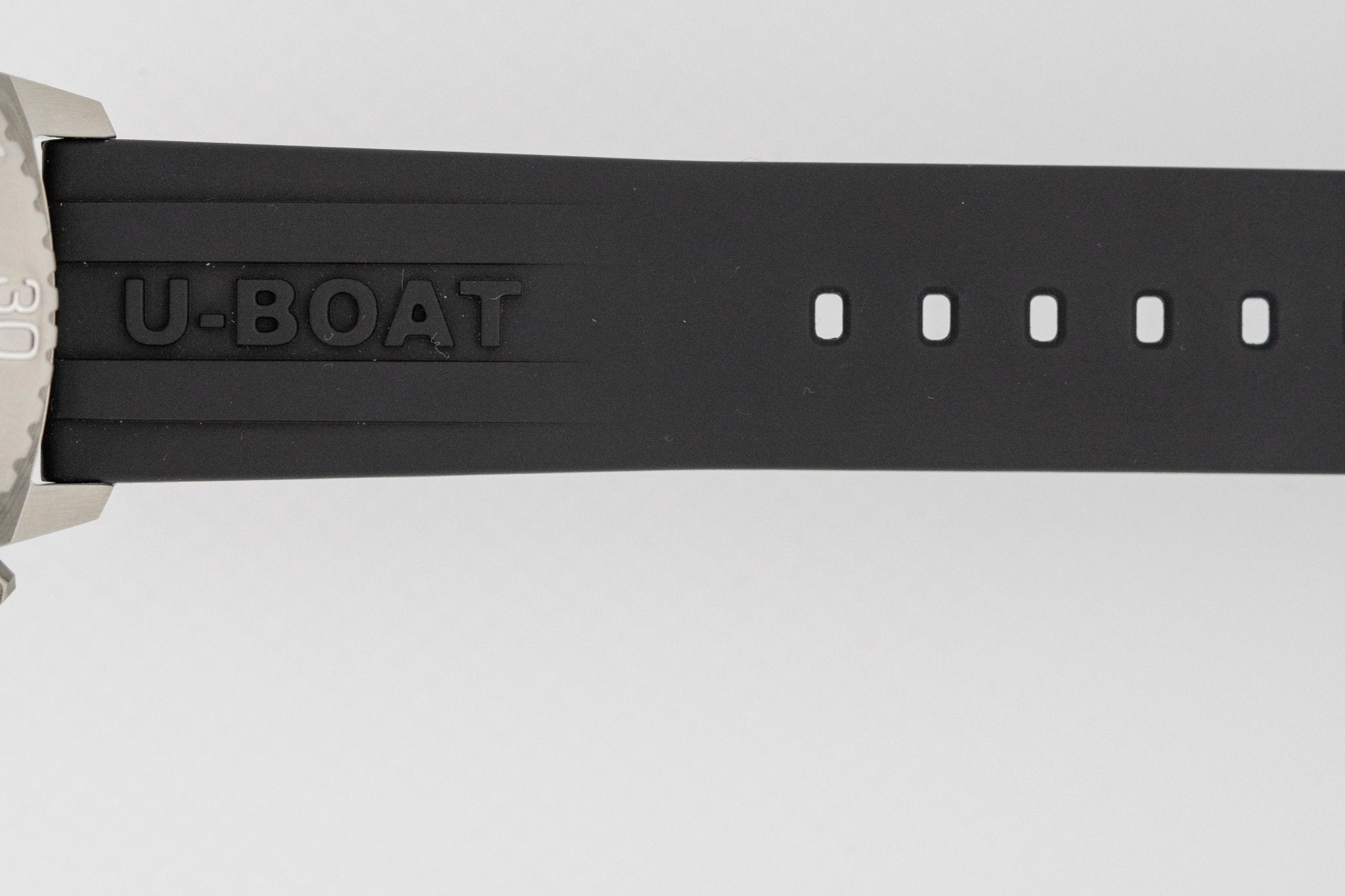 U-Boat Sommerso Diver Black Silicone Strap - GR8 Sunglasses