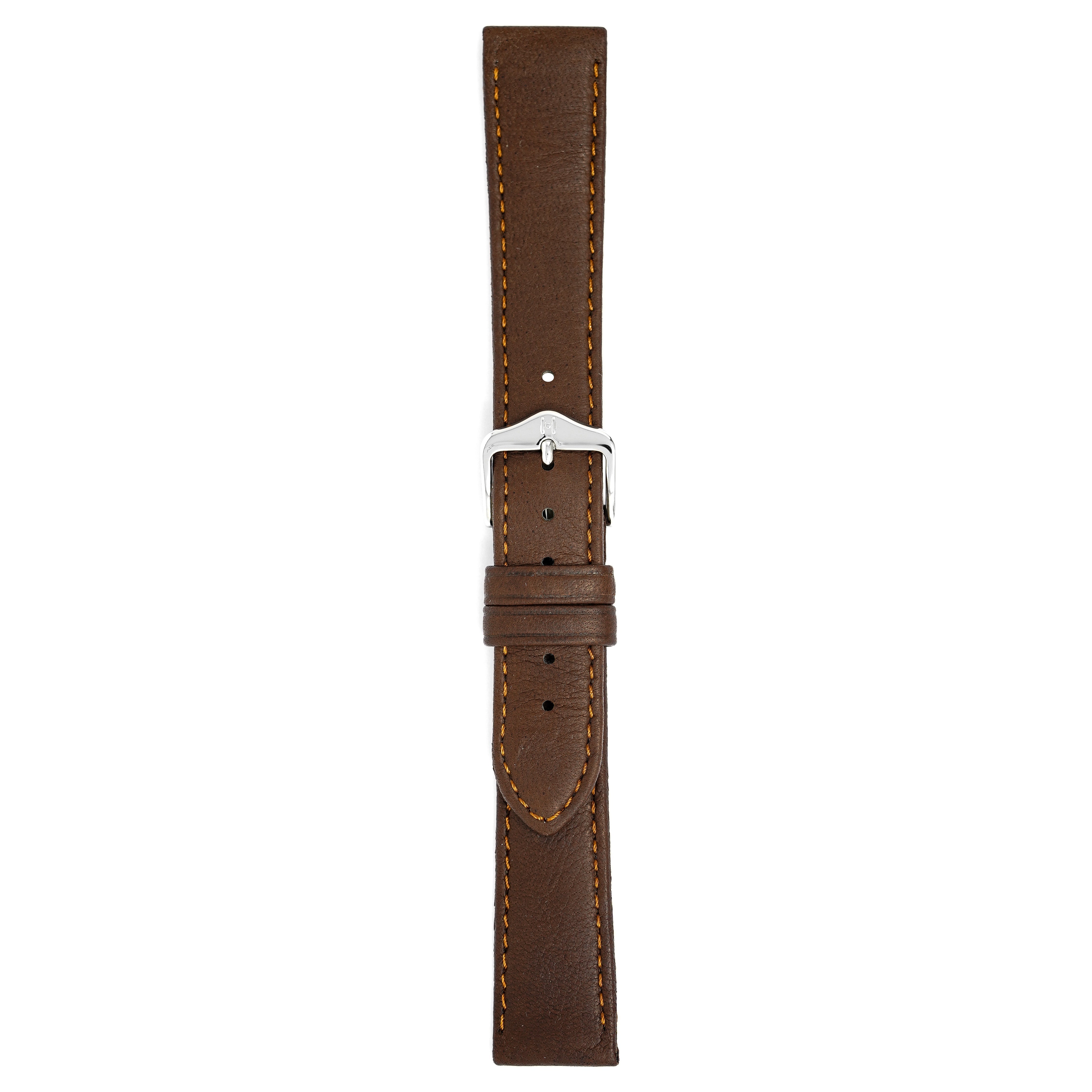Hirsch Watch Merino 18mm Long Brown Leather Strap-GR8 Sunglasses