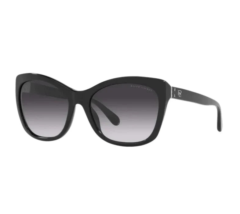 Ralph Lauren Women's Sunglasses Butterfly Black RL8192 50018G-GR8 Sunglasses