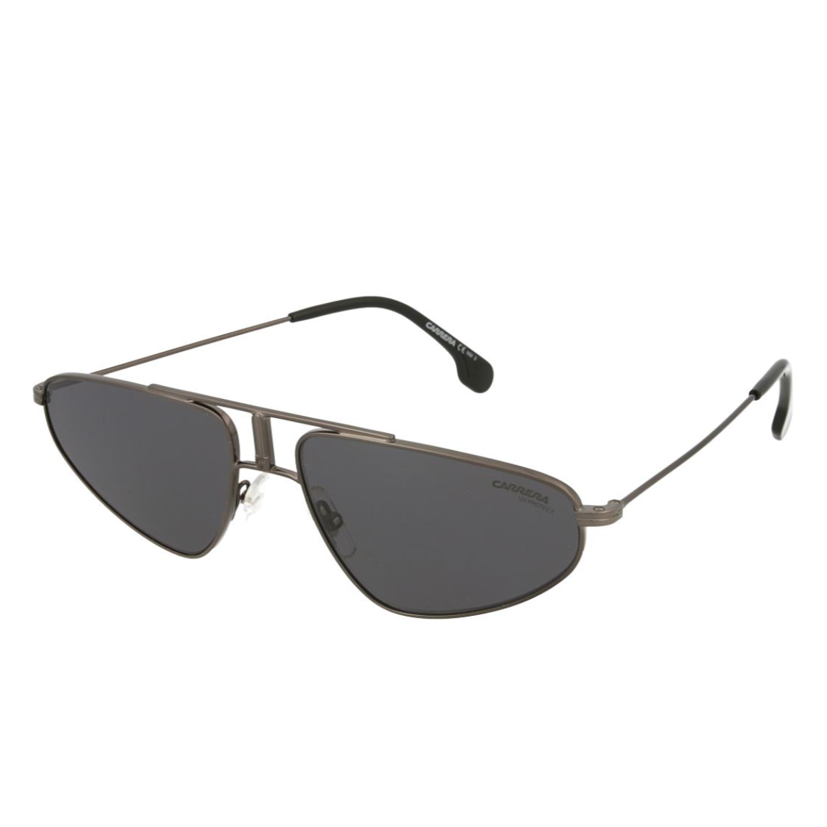 Carrera Unisex Sunglasses Angular Pilot Gunmetal/ Grey 1021/S V81-GR8 Sunglasses