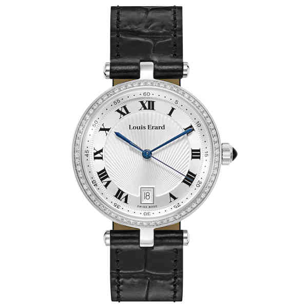 Louis Erard Heritage Automatic Diamond White Dial Ladies Watch
