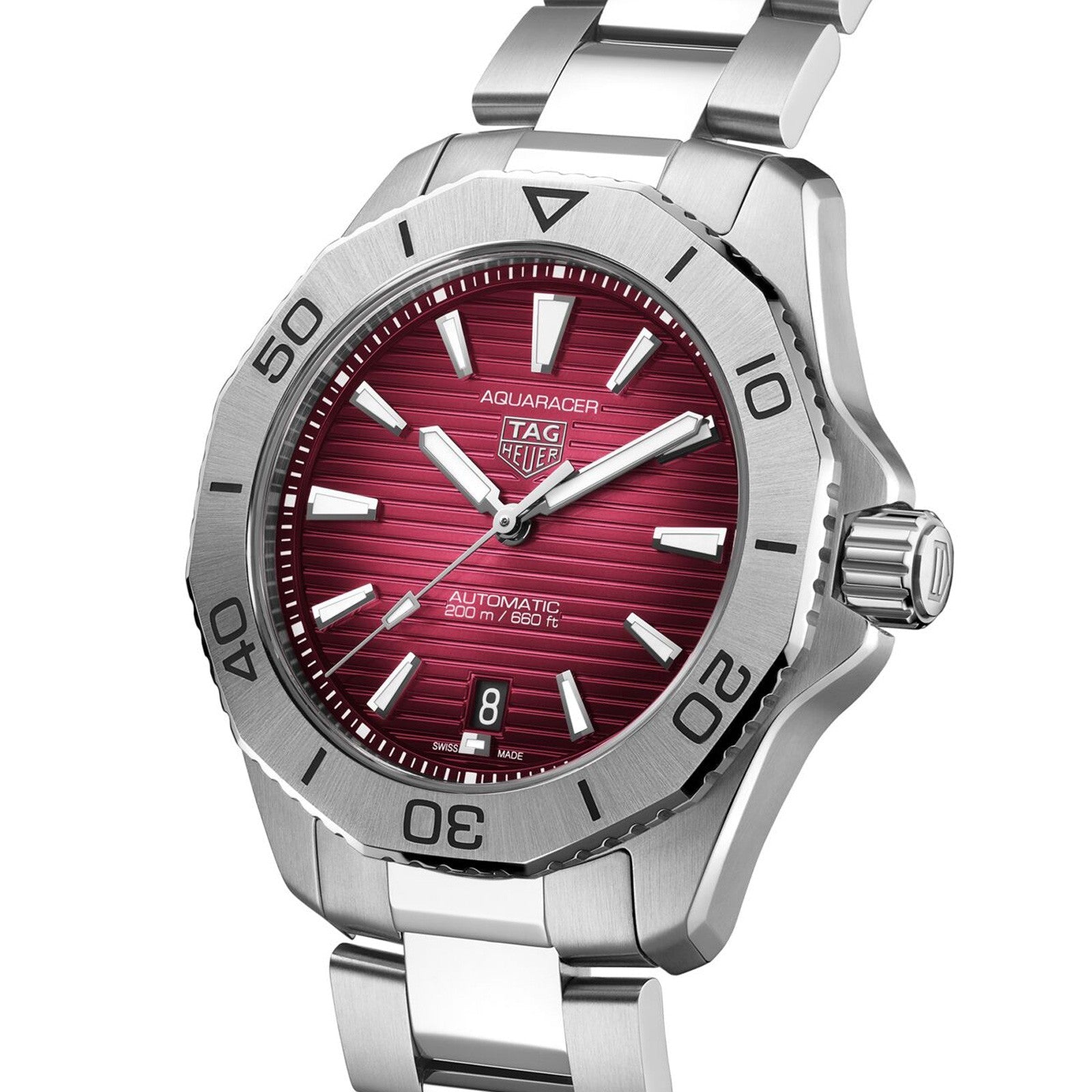Tag Heuer Watch Automatic Aquaracer Professional 200 Red WBP2114.BA0627-GR8 Sunglasses
