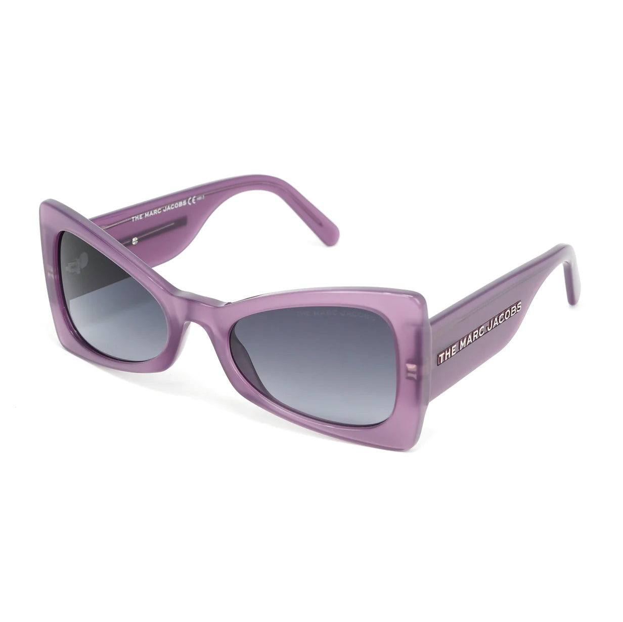 Marc Jacobs Women's Sunglasses Angular Butterfly Violet MARC 553/S 789-GR8 Sunglasses