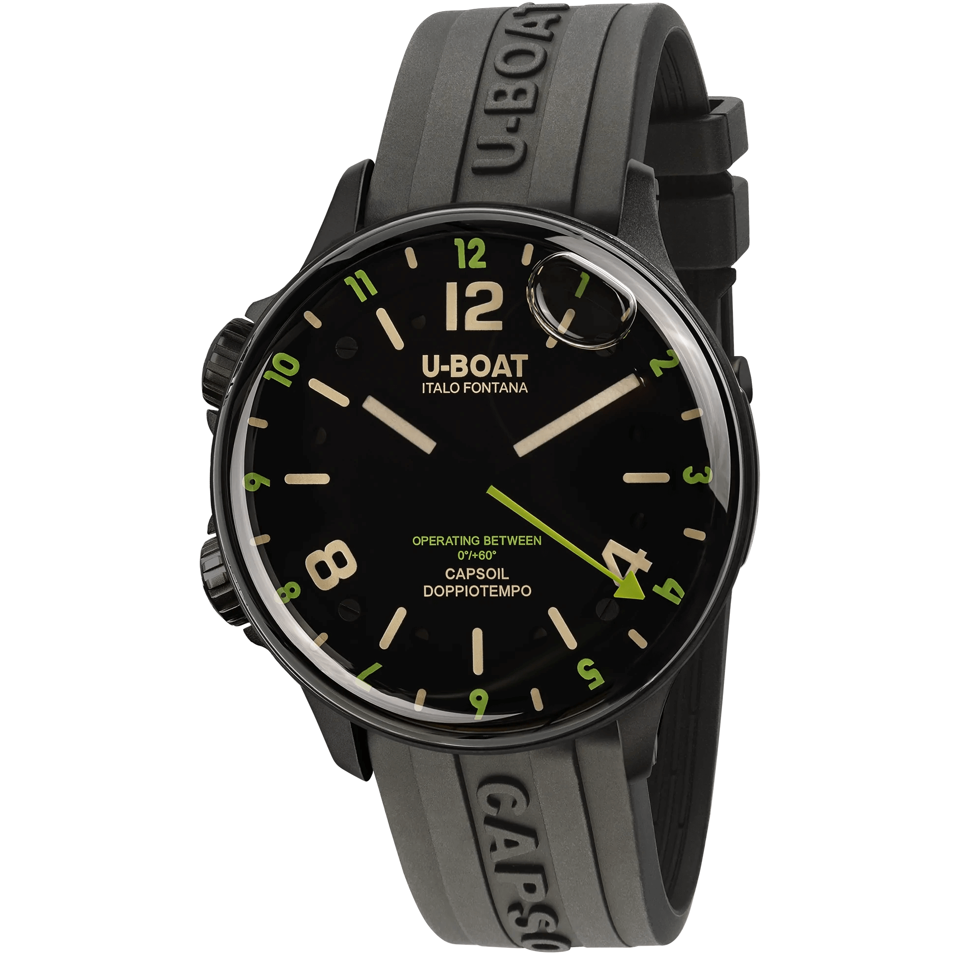 U-Boat Watch Capsoil Doppiotempo 45 DLC Green Rehaut 8840/A-GR8 Sunglasses