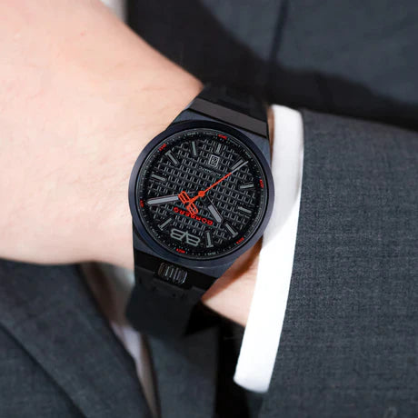 Bomberg Men's Watch BOLT-68 Neo Automatic Doha Metropolis Black PVD BF43APBA.09-2.12-GR8 Sunglasses