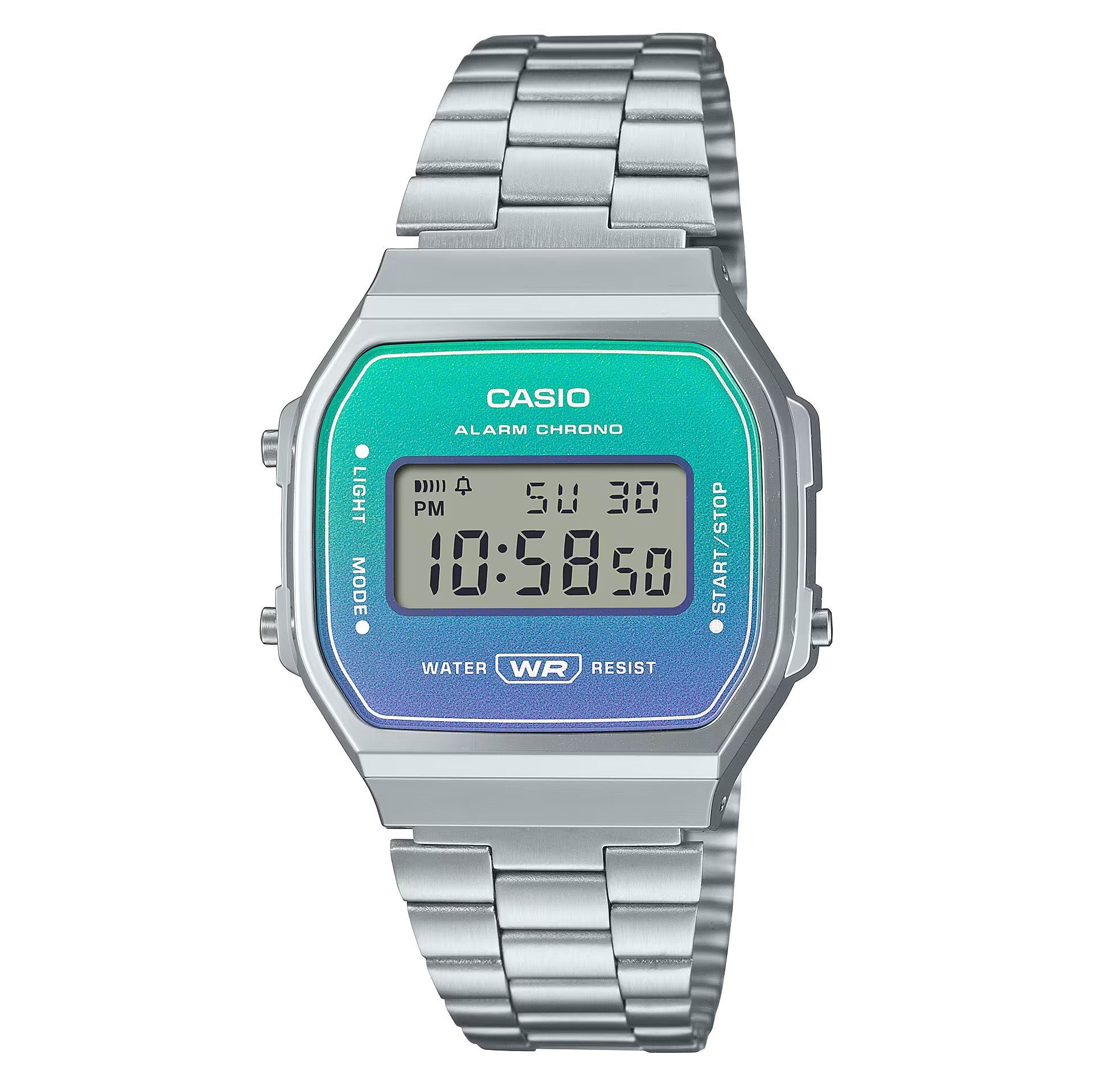 Casio Watch Digital Vintage Blue/Green A168WER-2ADF-GR8 Sunglasses