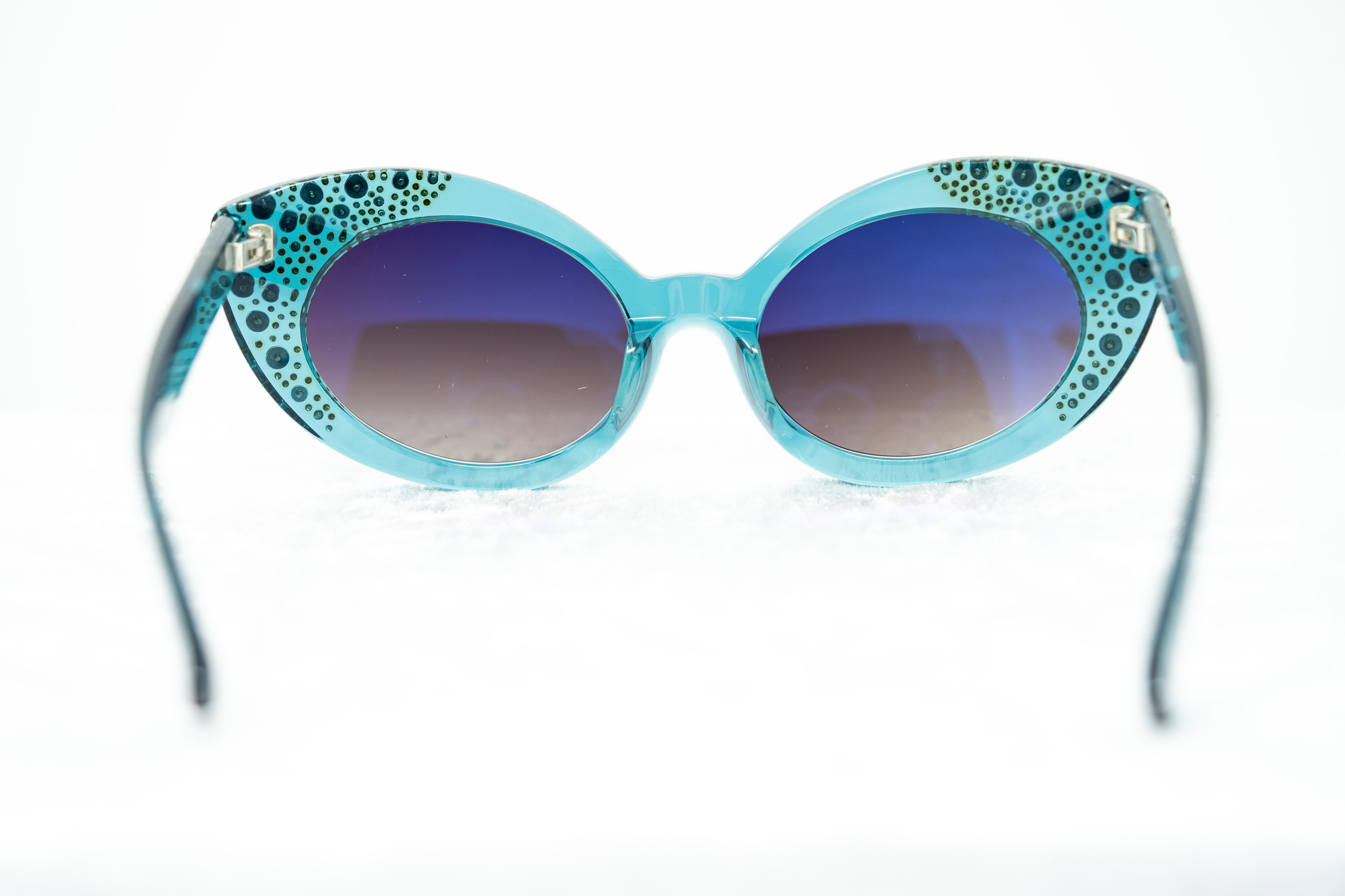 Agent Provocateur Sunglasses Cat Eye Blue and Grey