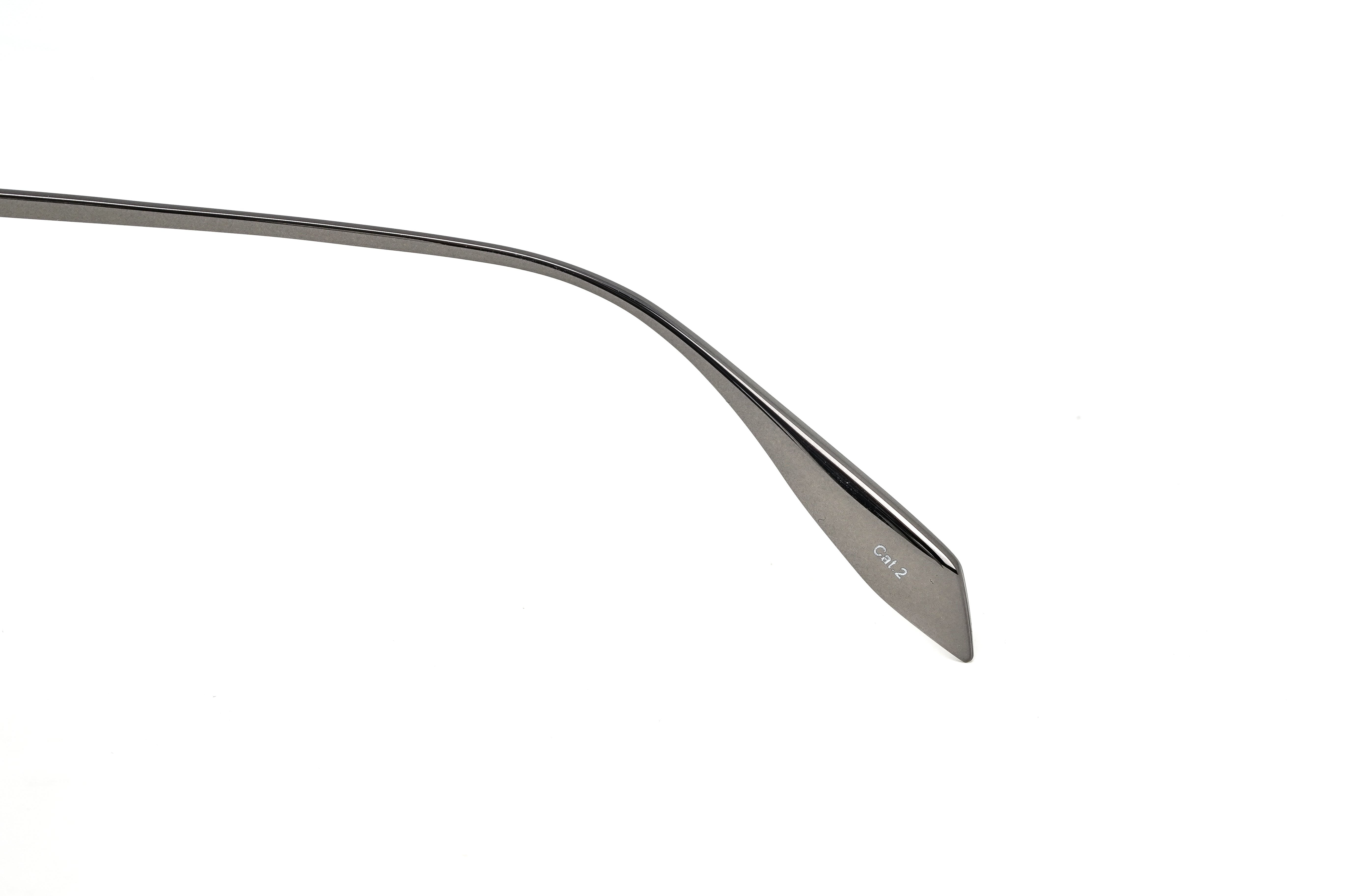 Alexander McQueen Men's Sunglasses Rimless Pilot AM0221SK-004 64-GR8 Sunglasses