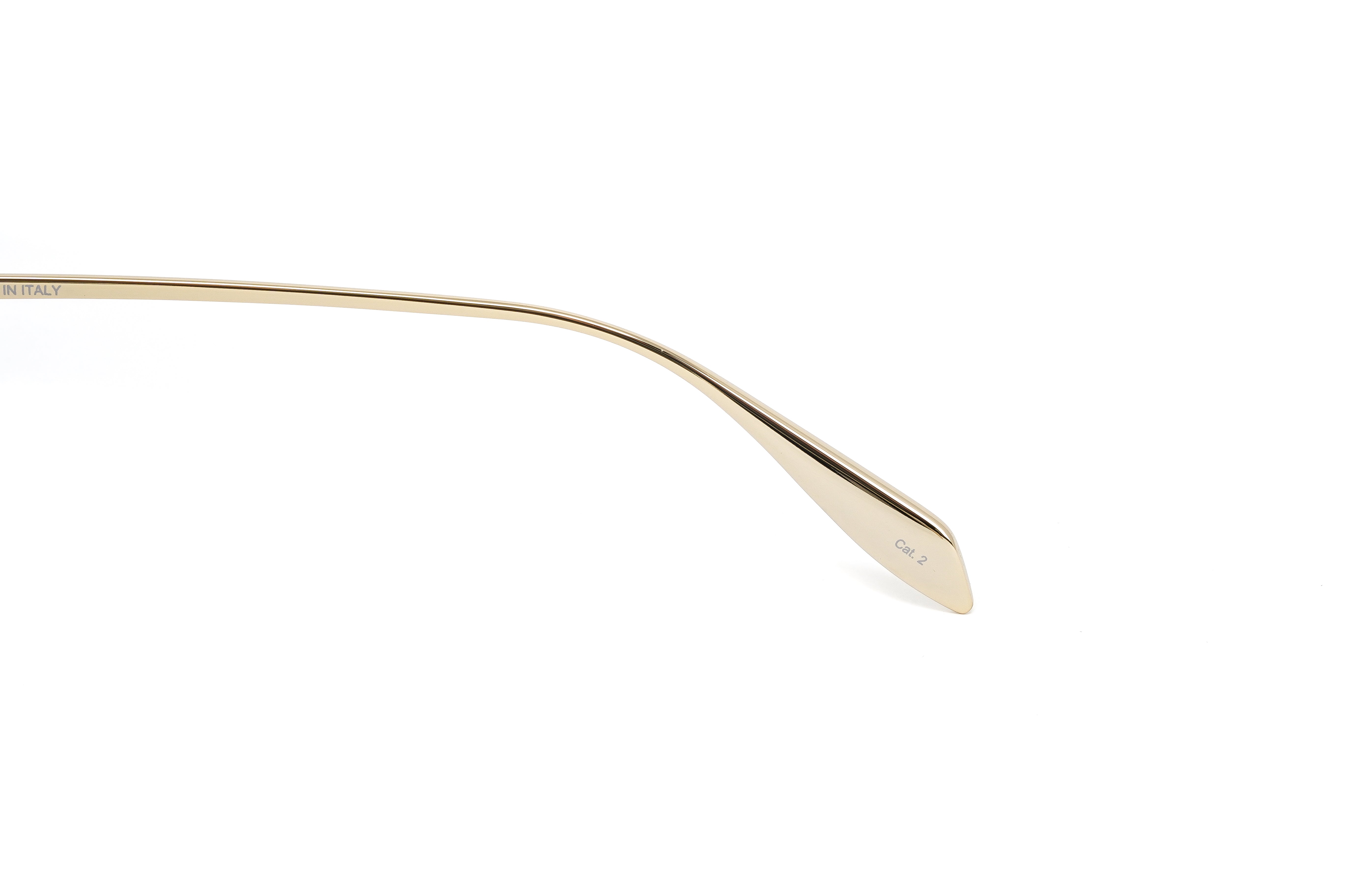 Alexander McQueen Unisex Sunglasses Browline Gold AM0318S-001 61-GR8 Sunglasses