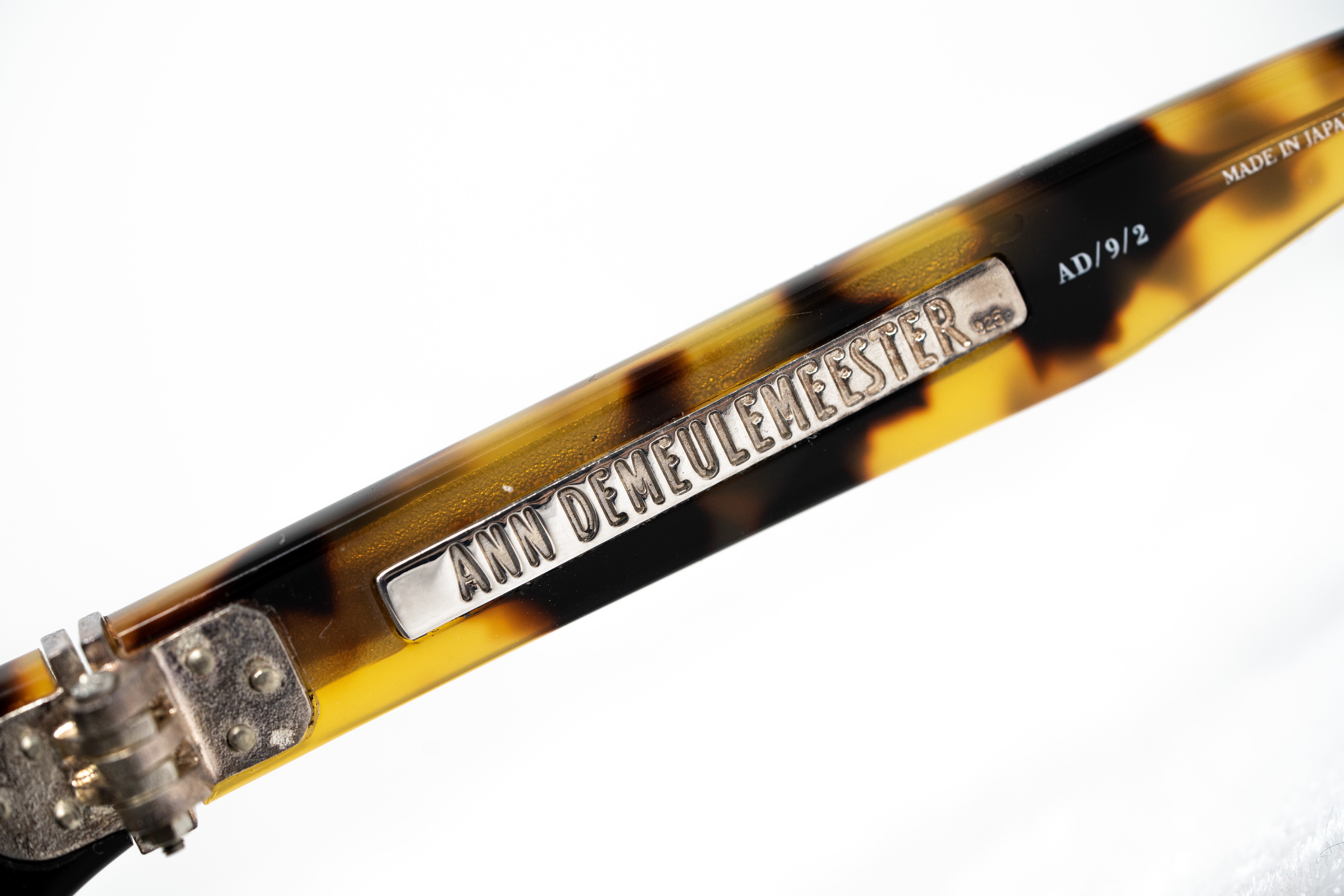 Ann Demeulemeester Sunglasses D-Frame Tortoise Shell Tone and Grey-GR8 Sunglasses