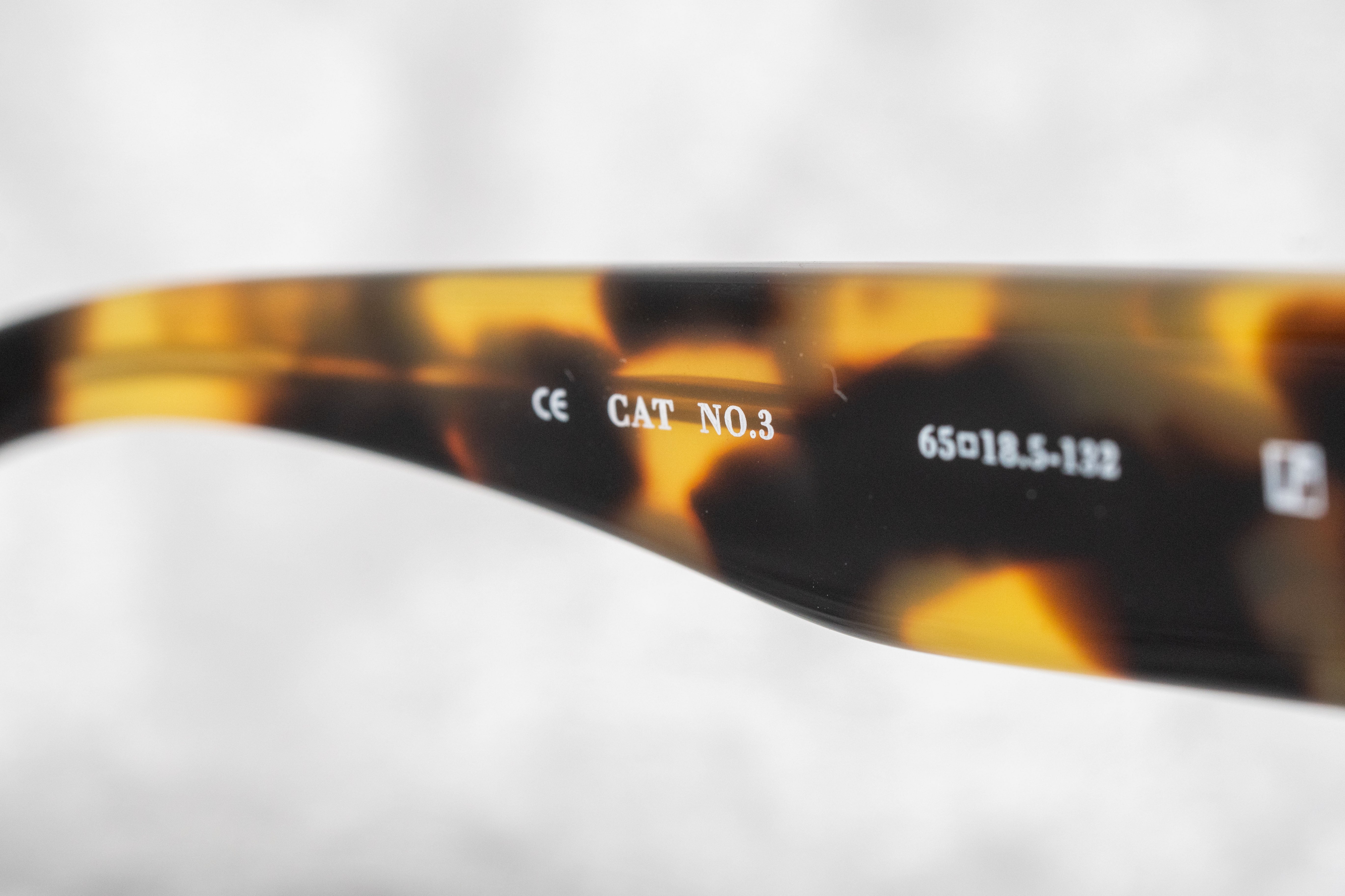 Ann Demeulemeester Ladies Sunglasses Oversized Tortoise Shell and Grey AD6C2SUN-GR8 Sunglasses