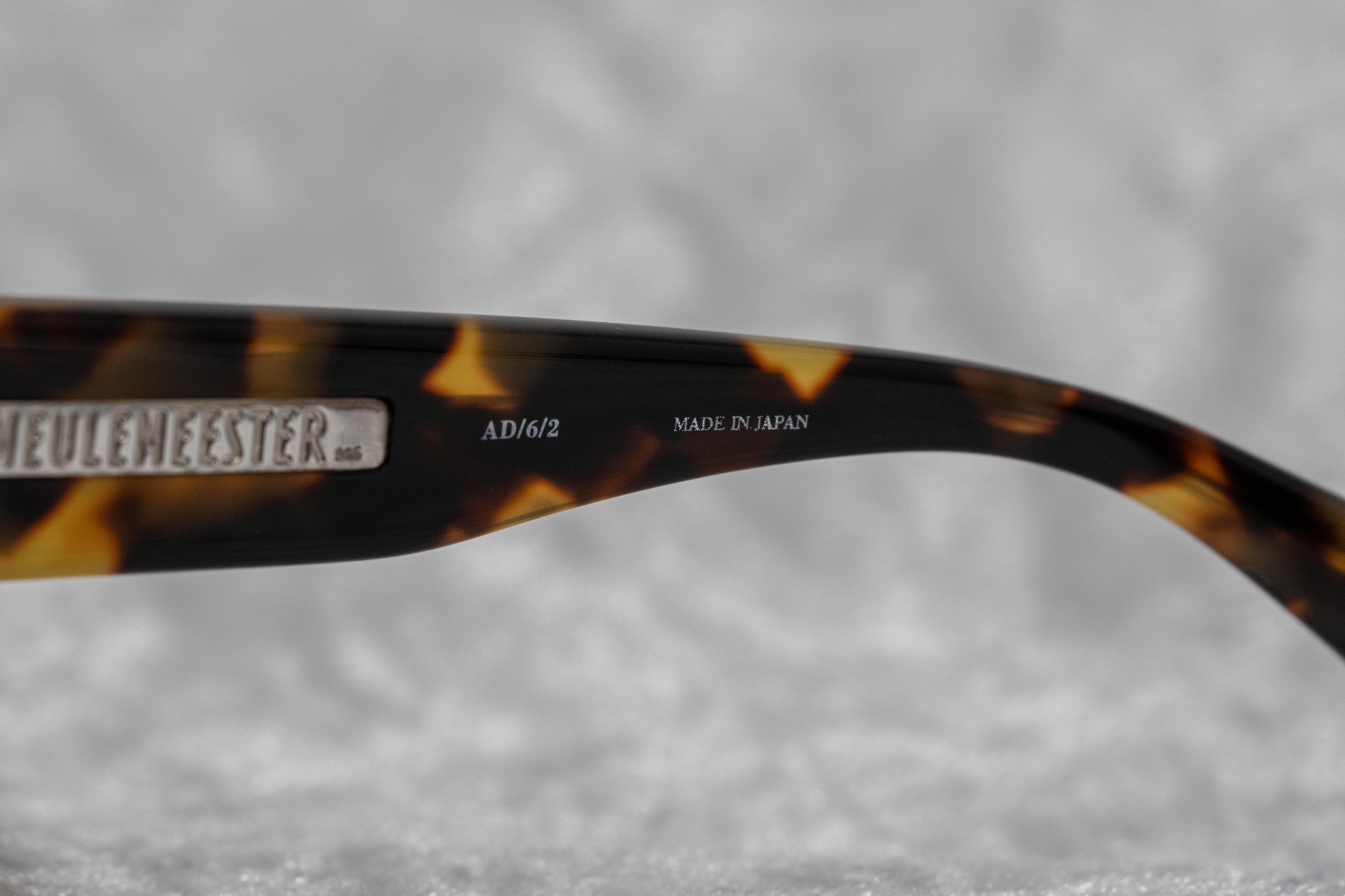 Ann Demeulemeester Ladies Sunglasses Oversized Tortoise Shell and Grey AD6C2SUN-GR8 Sunglasses