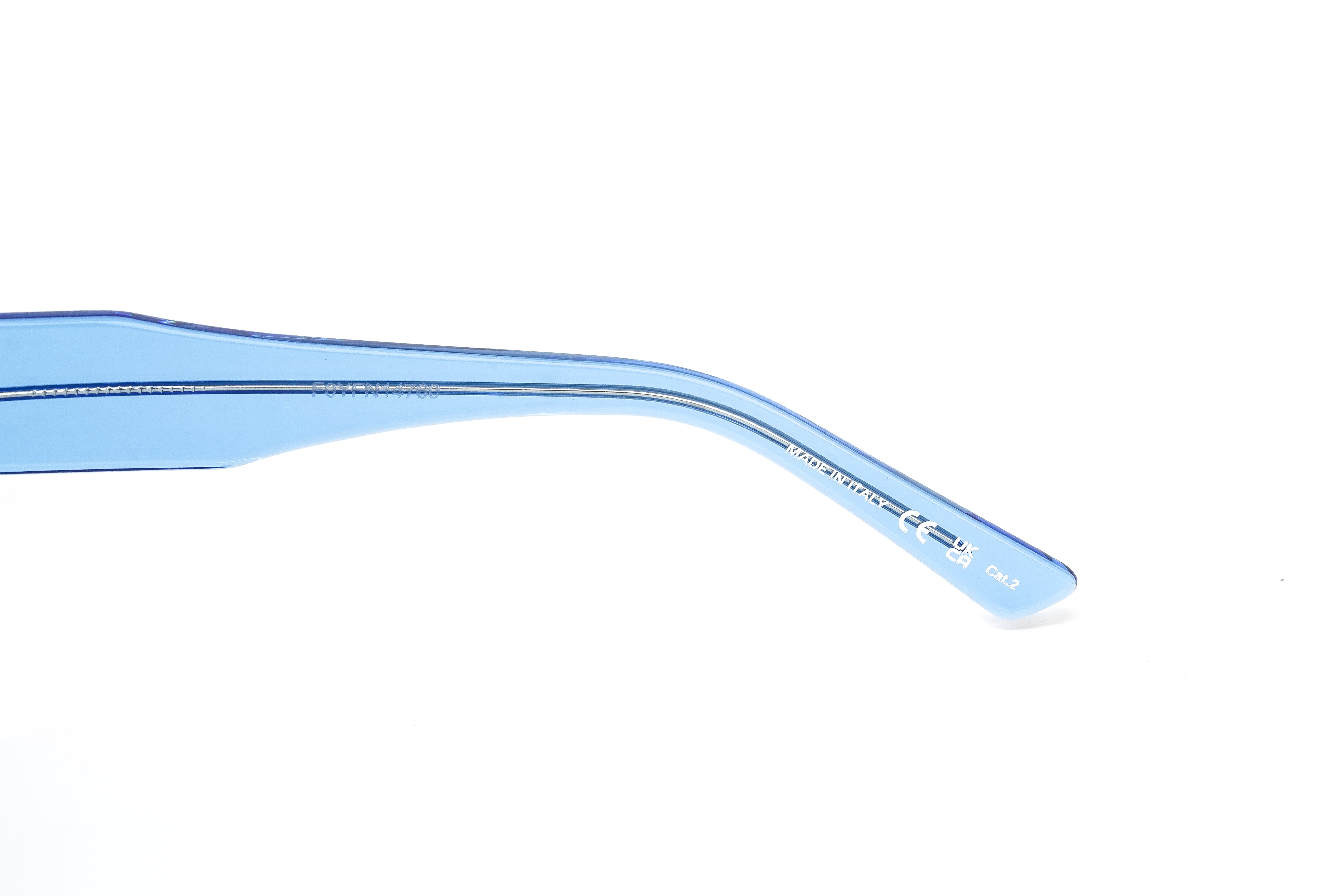 Balenciaga Unisex Sunglasses Rectangular Blue BB0049S-006 55-GR8 Sunglasses