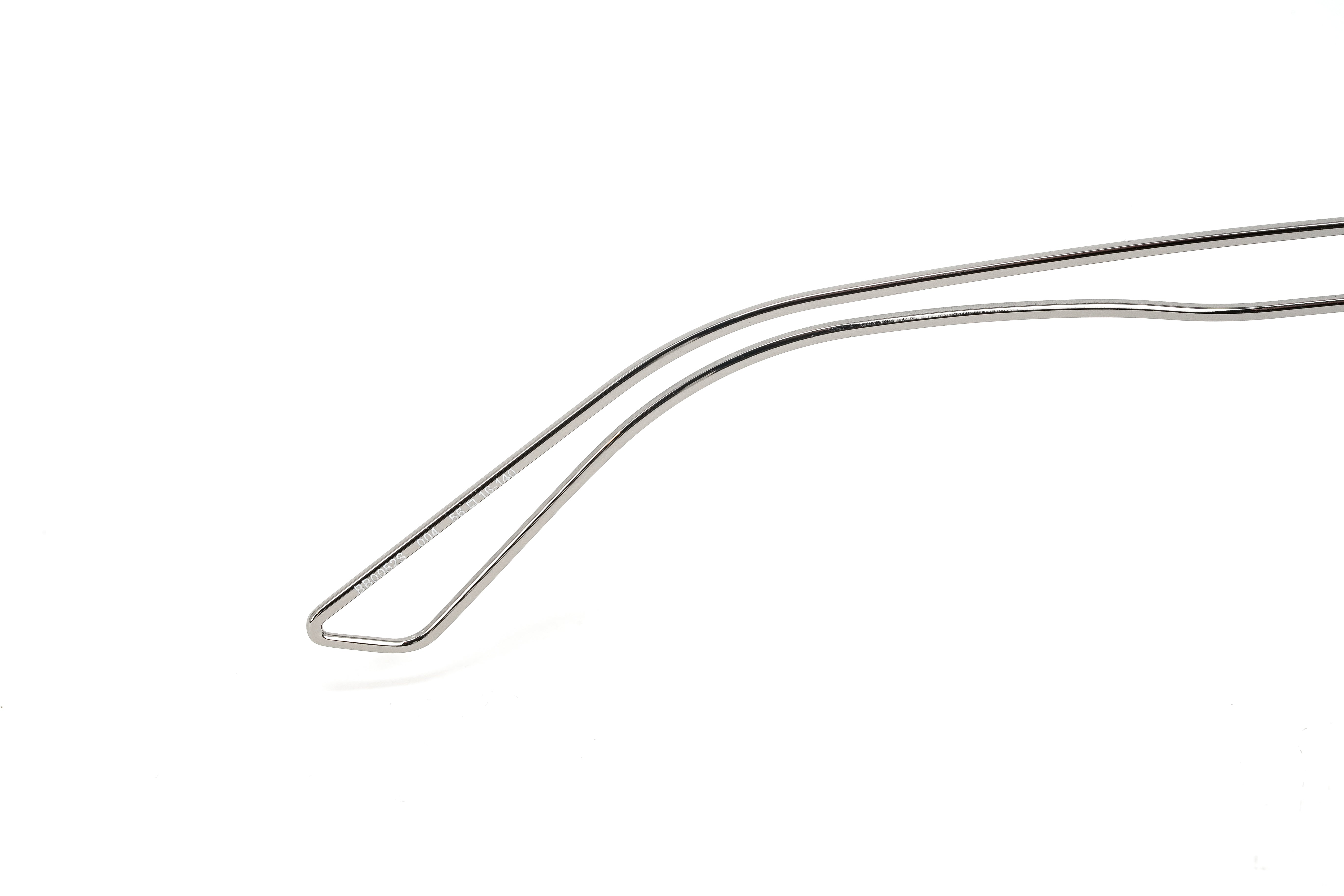 Balenciaga Women's Sunglasses Cat Eye Ruthenium Grey BB0052S-004 56-GR8 Sunglasses