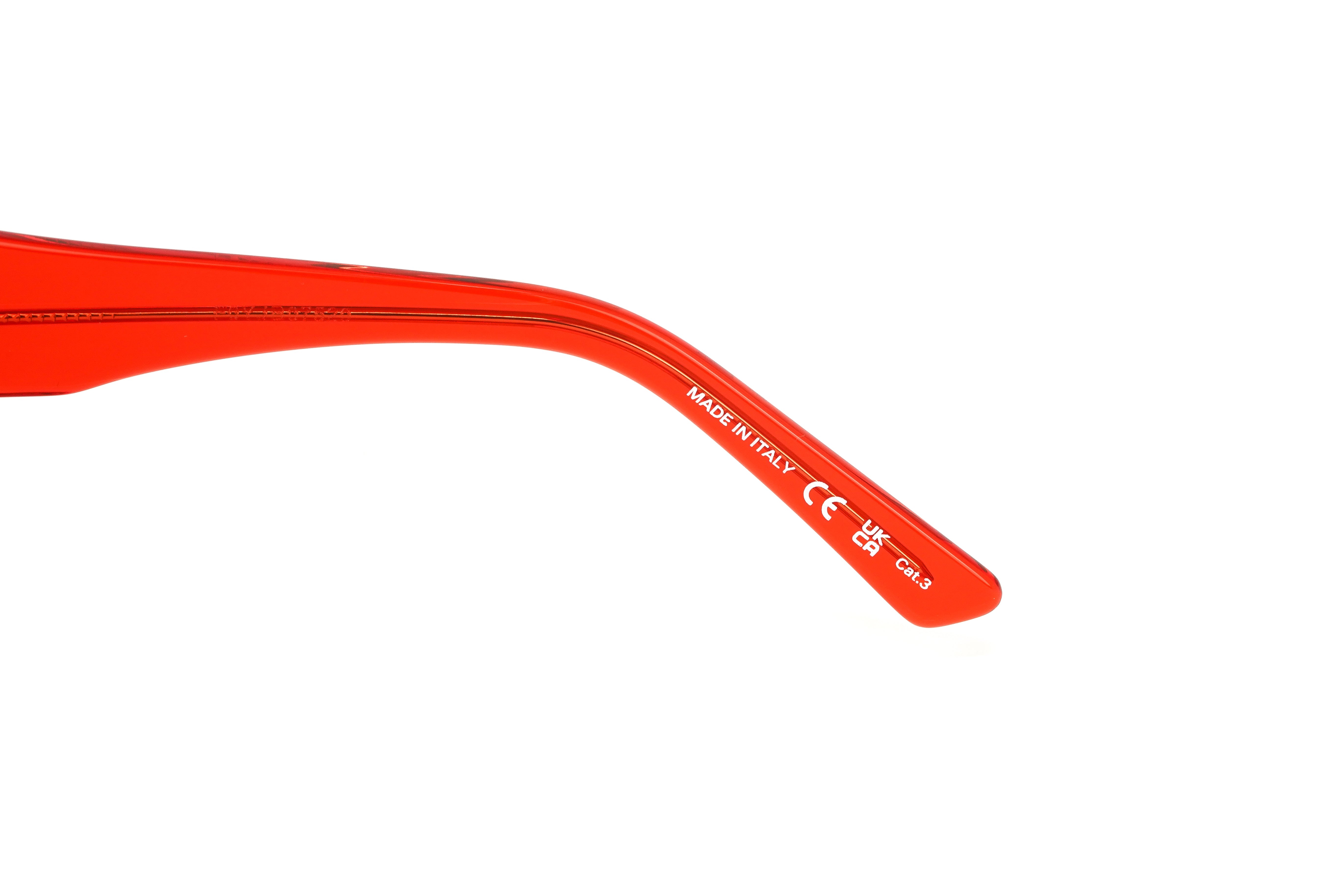 Balenciaga Women's Sunglasses Oversized Square Red BB0056S-005 55-GR8 Sunglasses