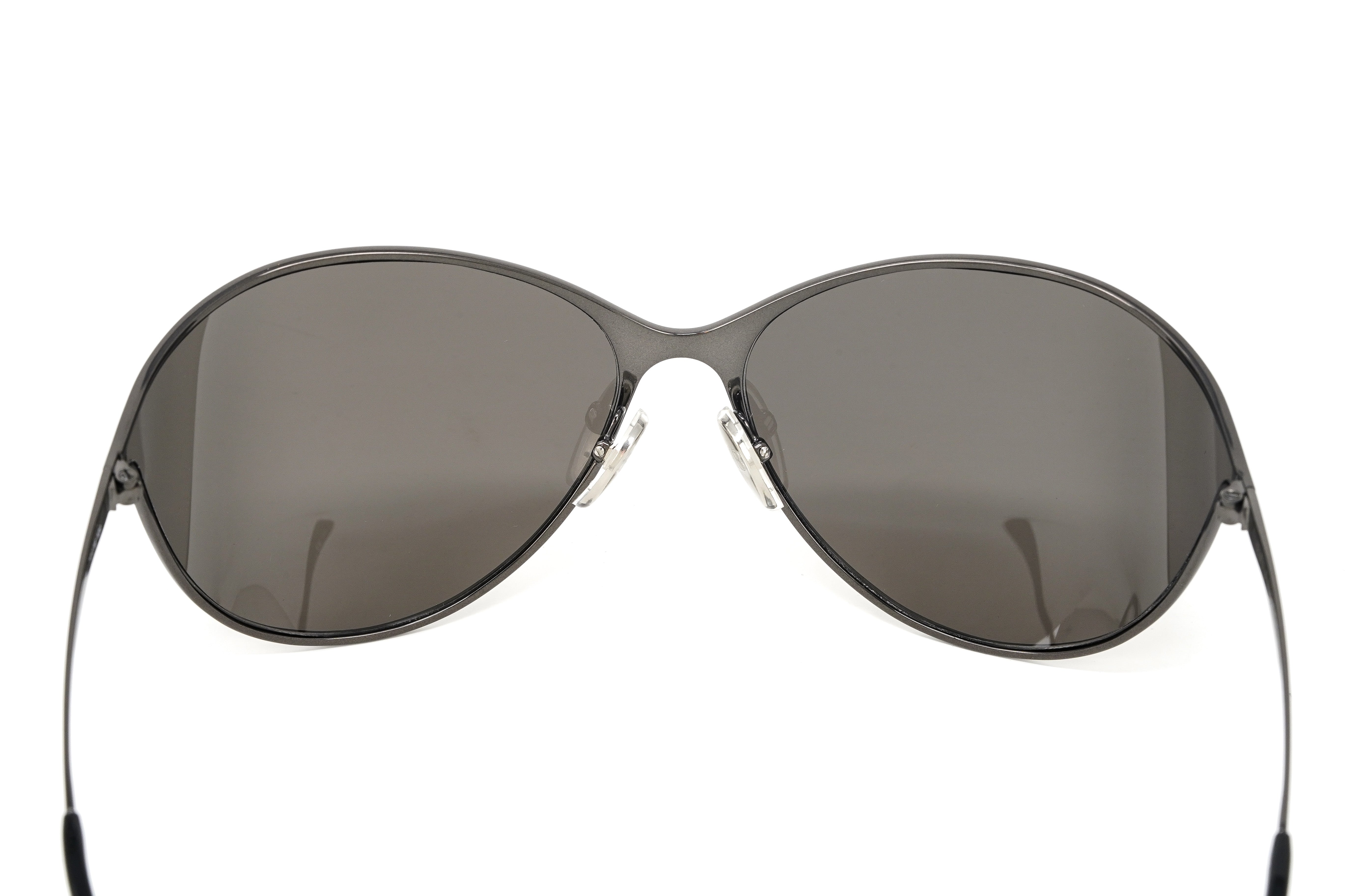 Balenciaga Women's Sunglasses Oversized Cat Eye Grey BB0137S-001 77-GR8 Sunglasses
