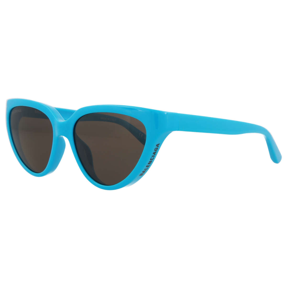 Balenciaga Women's Sunglasses Classic Cat Eye Light Blue BB0149S-007 56-GR8 Sunglasses