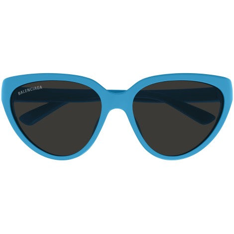 Balenciaga Women's Sunglasses Classic Cat Eye Light Blue BB0149S-007 56-GR8 Sunglasses