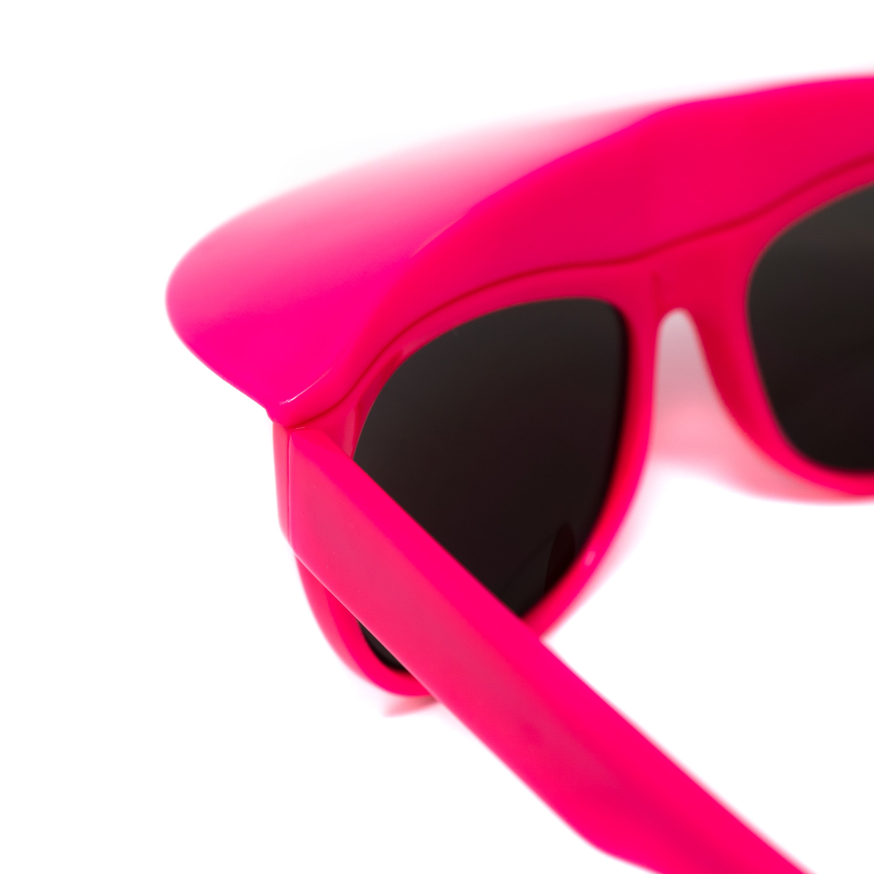 Bernhard Willhelm Sunglasses Unisex Pink Visor Blue Mirror Lenses Cat 3-GR8 Sunglasses