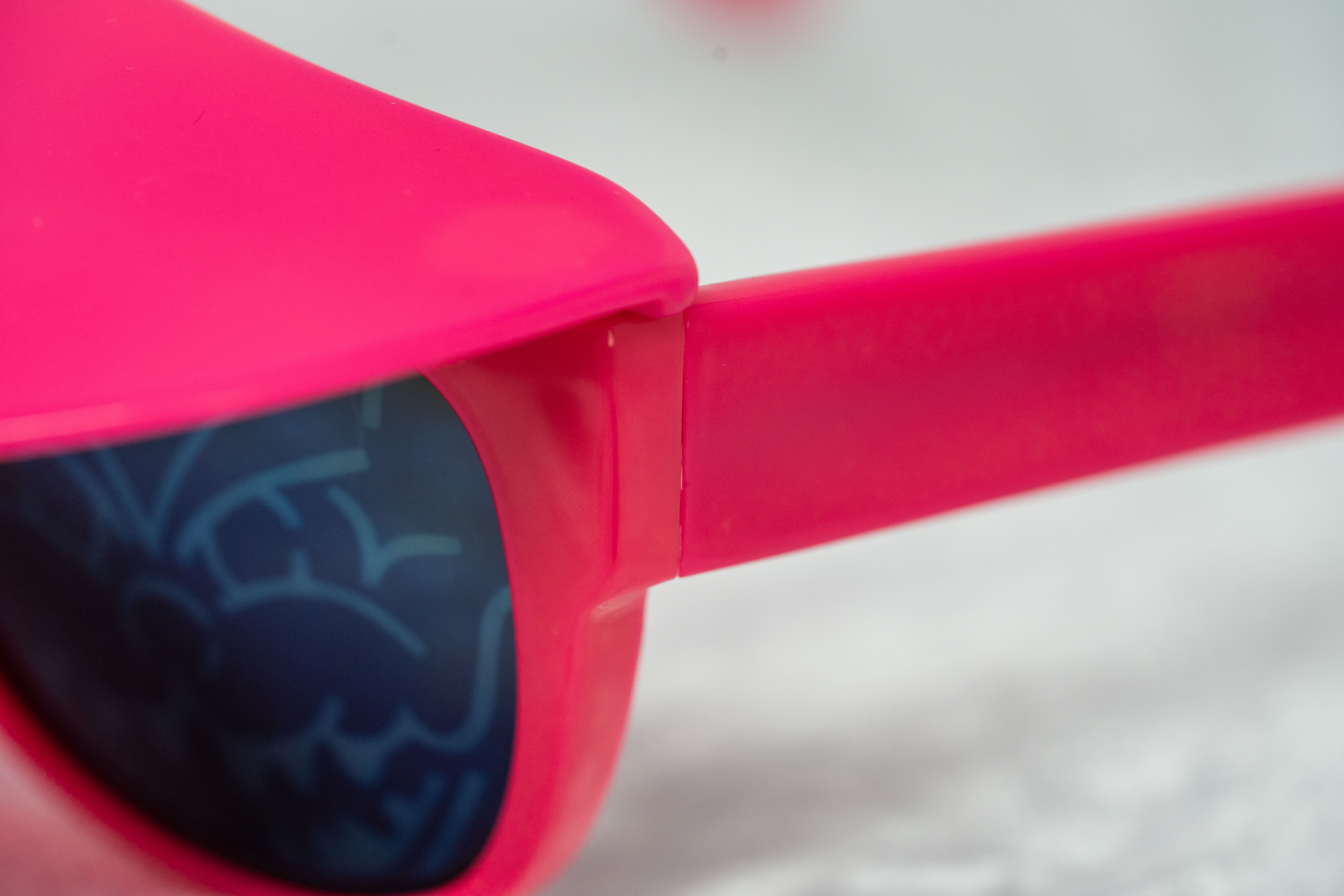 Bernhard Willhelm Sunglasses Unisex Pink Visor Blue Mirror Lenses Cat 3-GR8 Sunglasses