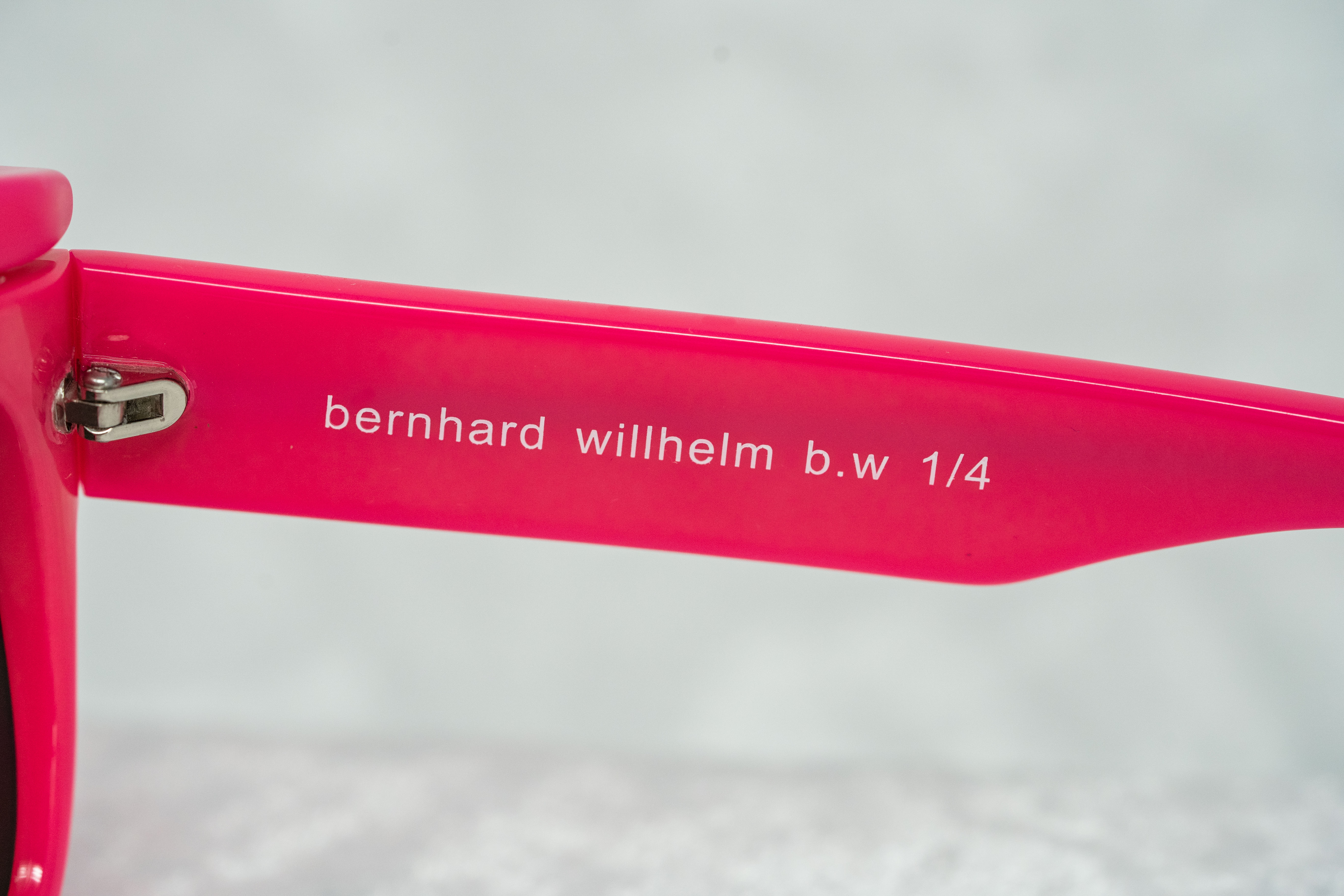 Bernhard Willhelm Sunglasses Unisex Pink Visor Blue Mirror Lenses Cat 3-GR8 Sunglasses