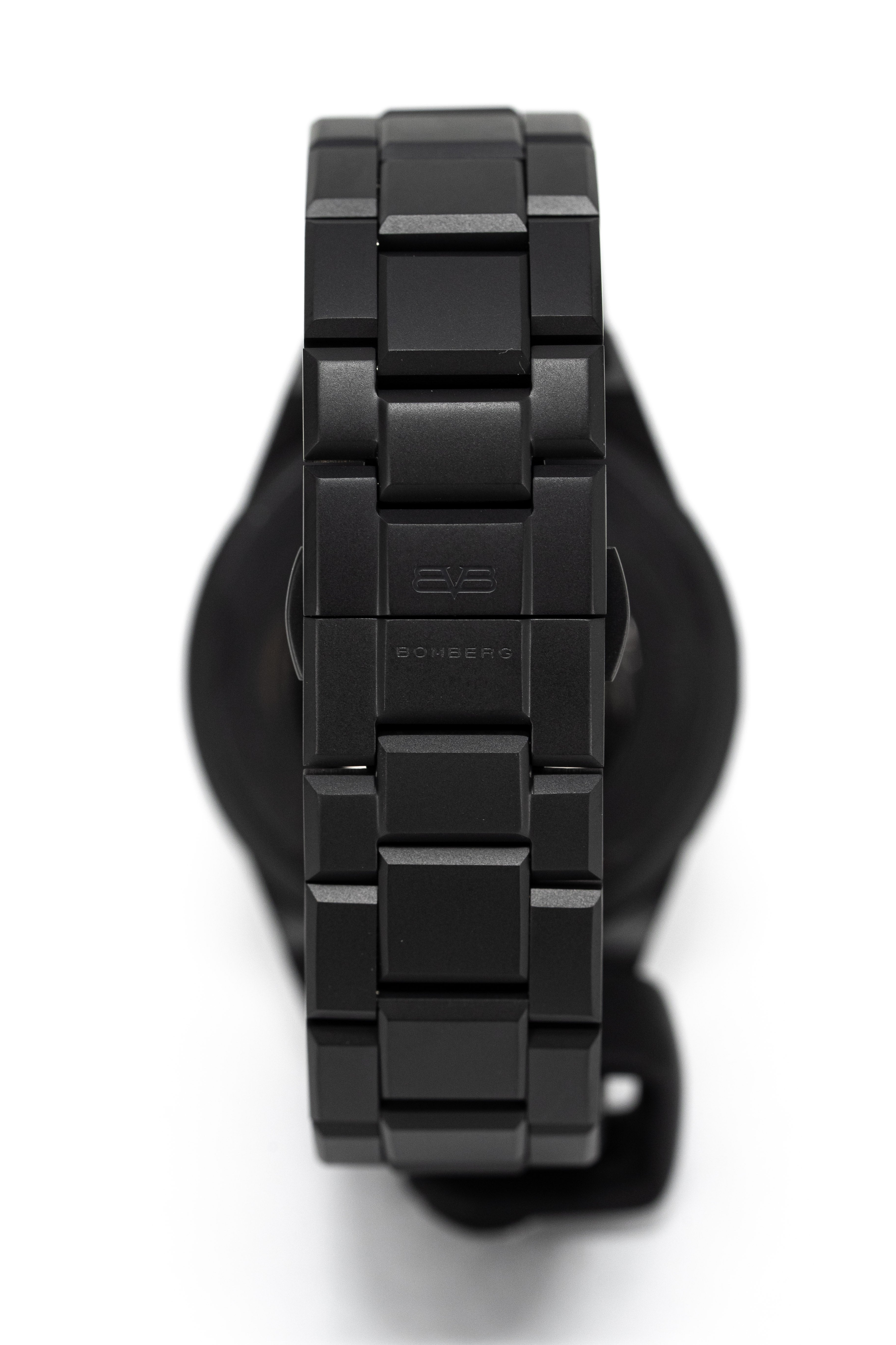 Bomberg Men's Watch BOLT-68 Neo Auto Anniversary Black PVD BF43APBA.08-2.12-GR8 Sunglasses