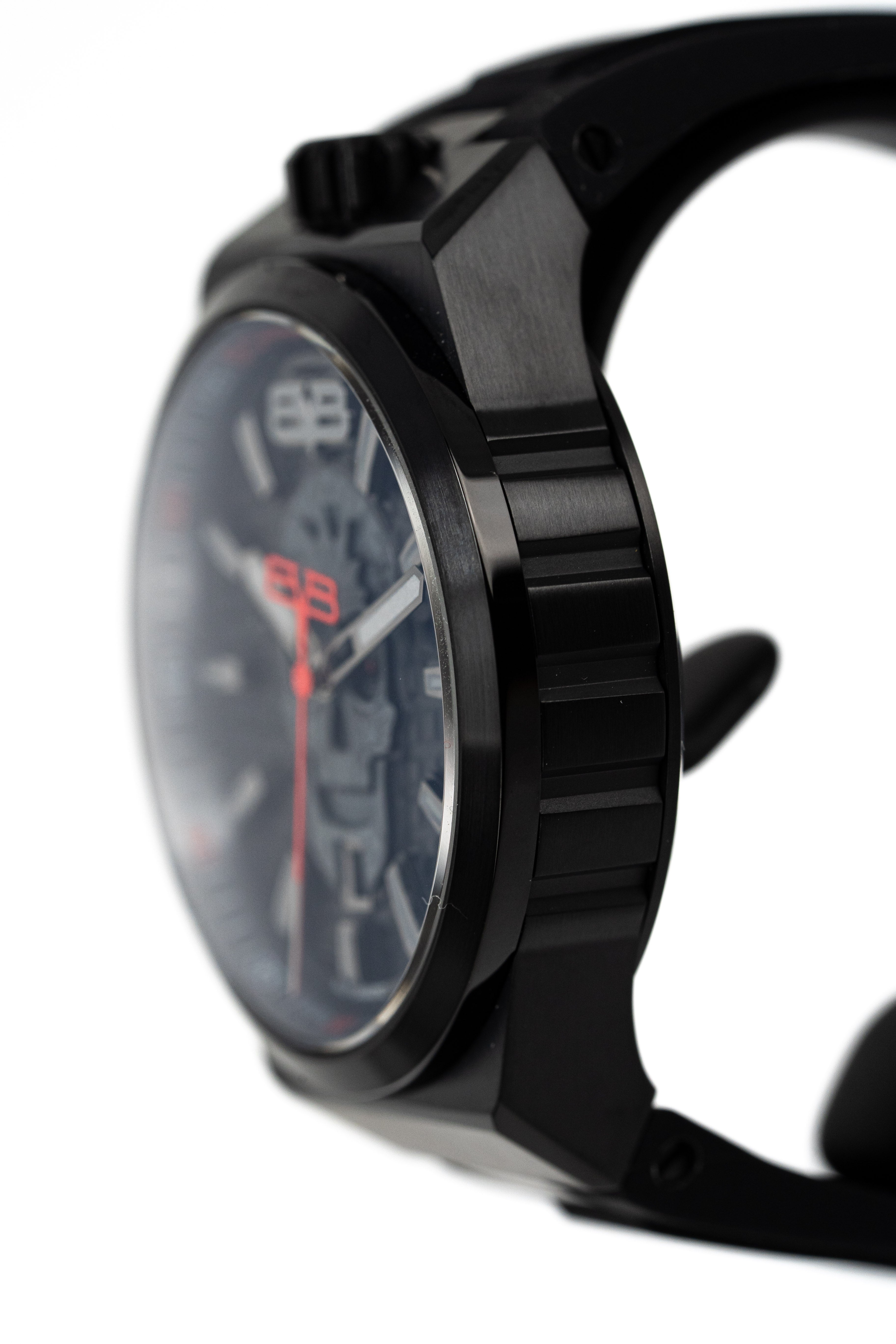 Bomberg Men's Watch BOLT-68 Auto Metropolis Mexico City Black PVD BF43APBA.10-1.12-GR8 Sunglasses