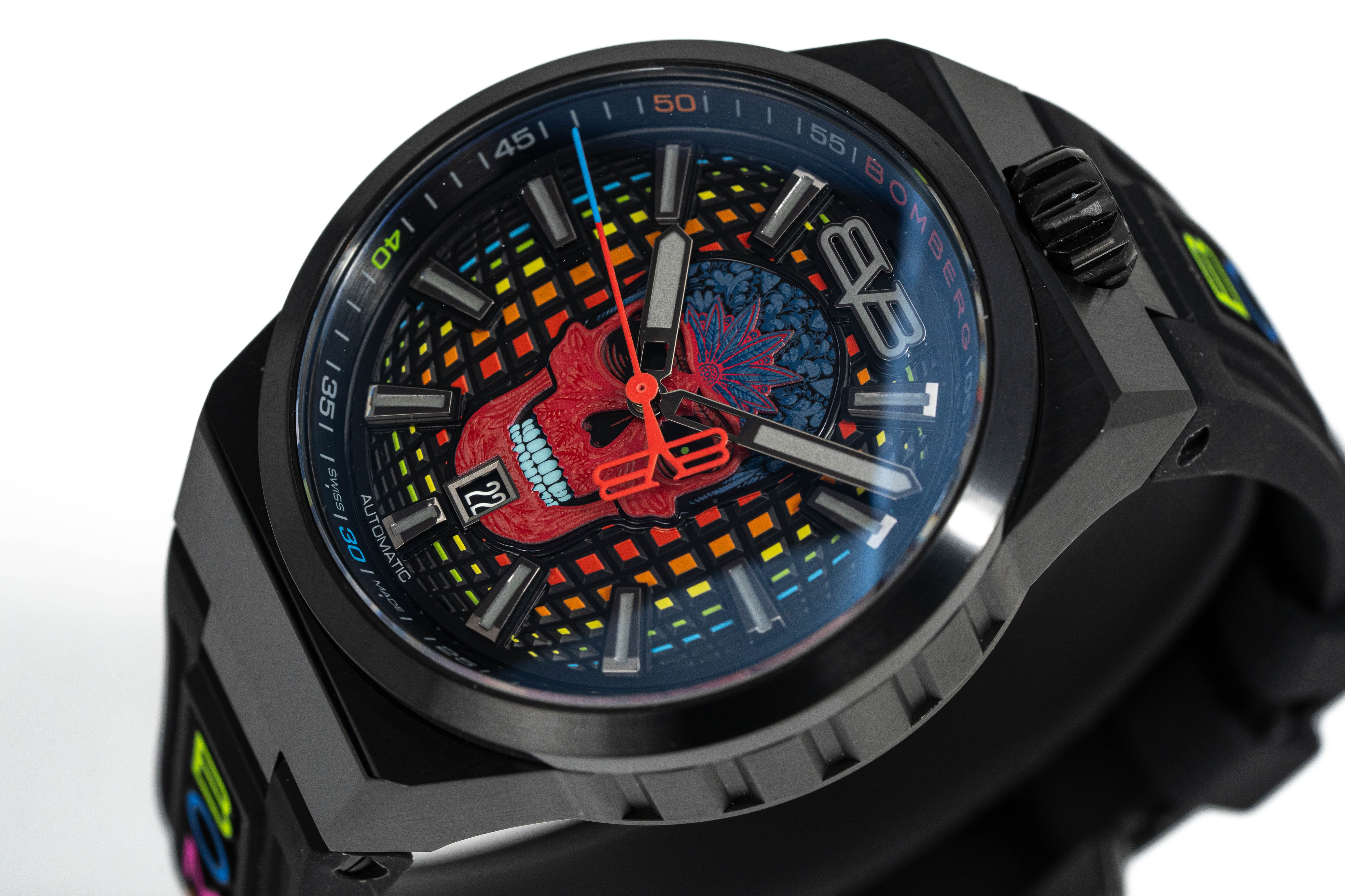 Bomberg Watch BOLT-68 Auto Metropolis Mexico City BF43APBA.10-2.12-GR8 Sunglasses