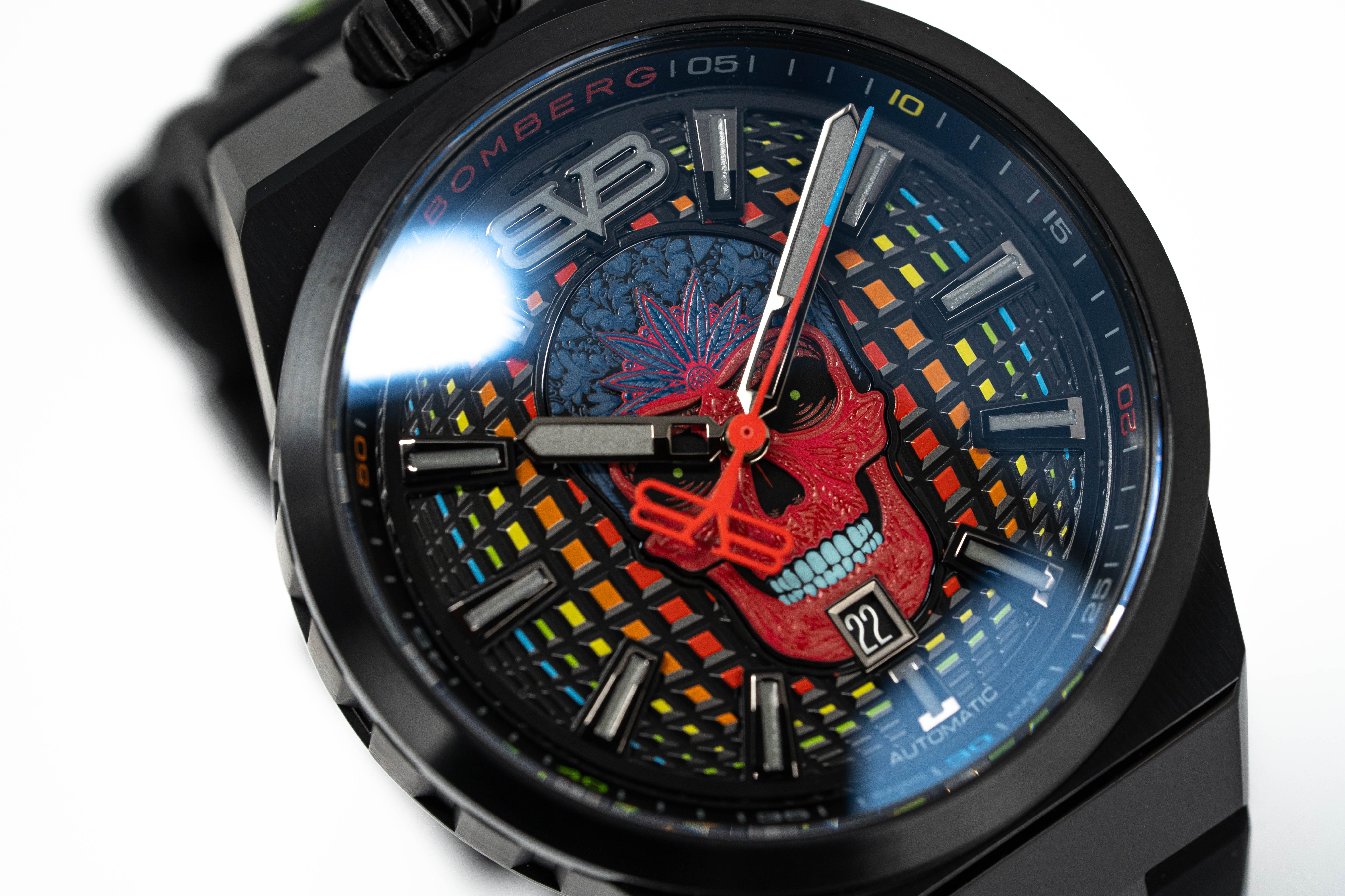 Bomberg Watch BOLT-68 Auto Metropolis Mexico City BF43APBA.10-2.12-GR8 Sunglasses