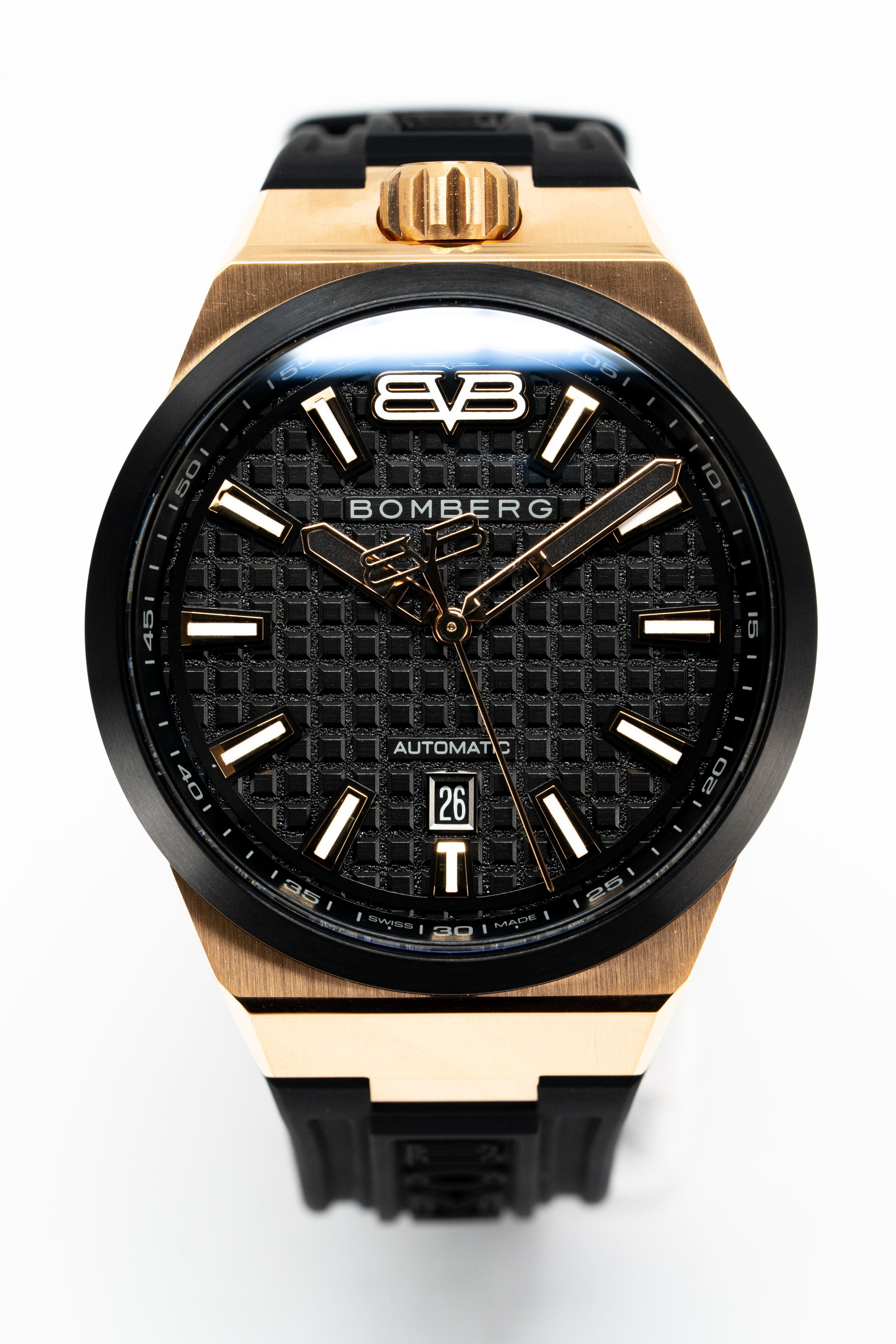 Bomberg Men's Watch BOLT-68 Neo Automatic Shanghai Metropolis BF43APGD.09-8.12-GR8 Sunglasses