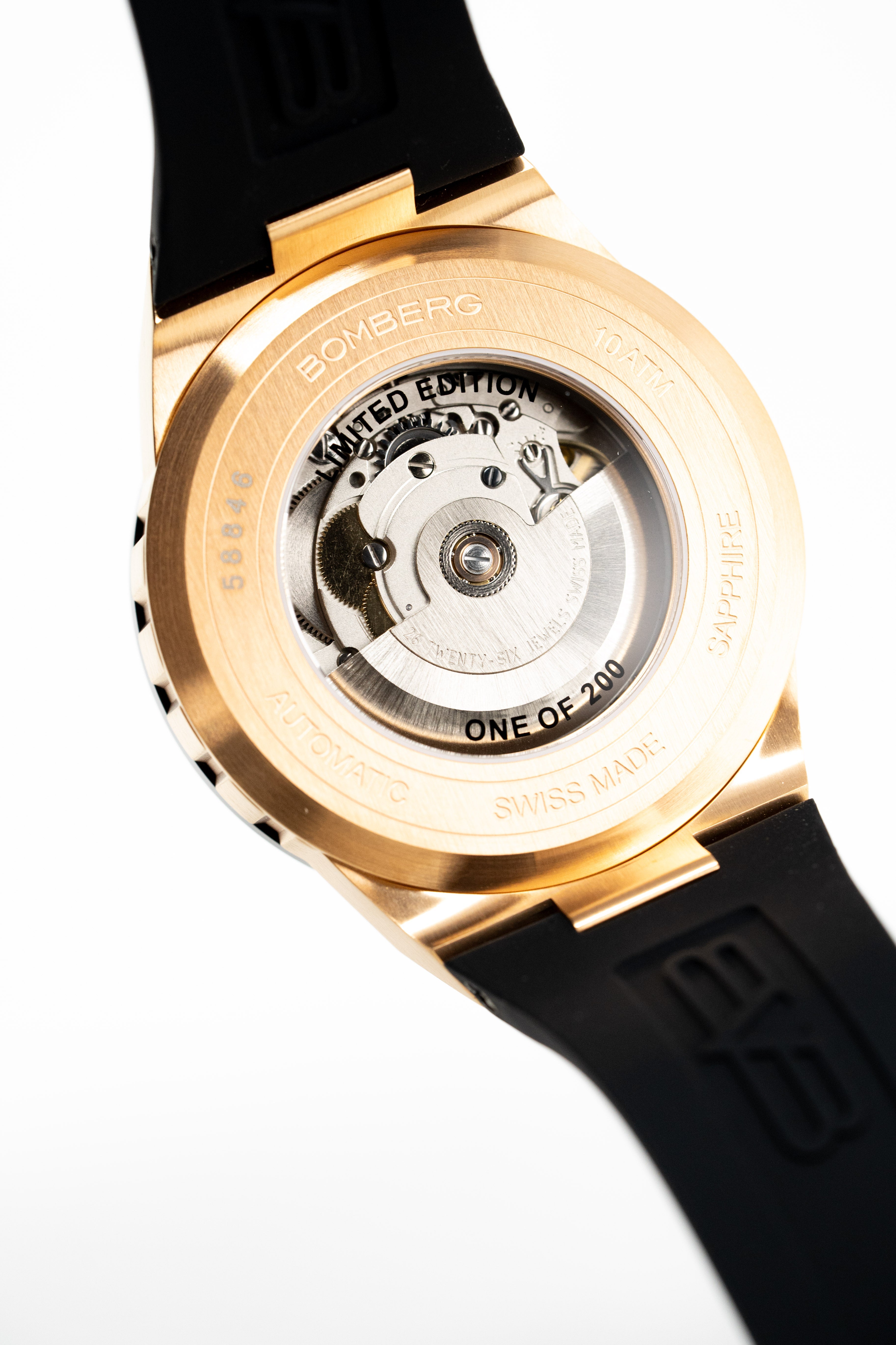 Bomberg Men's Watch BOLT-68 Neo Automatic Shanghai Metropolis BF43APGD.09-8.12-GR8 Sunglasses