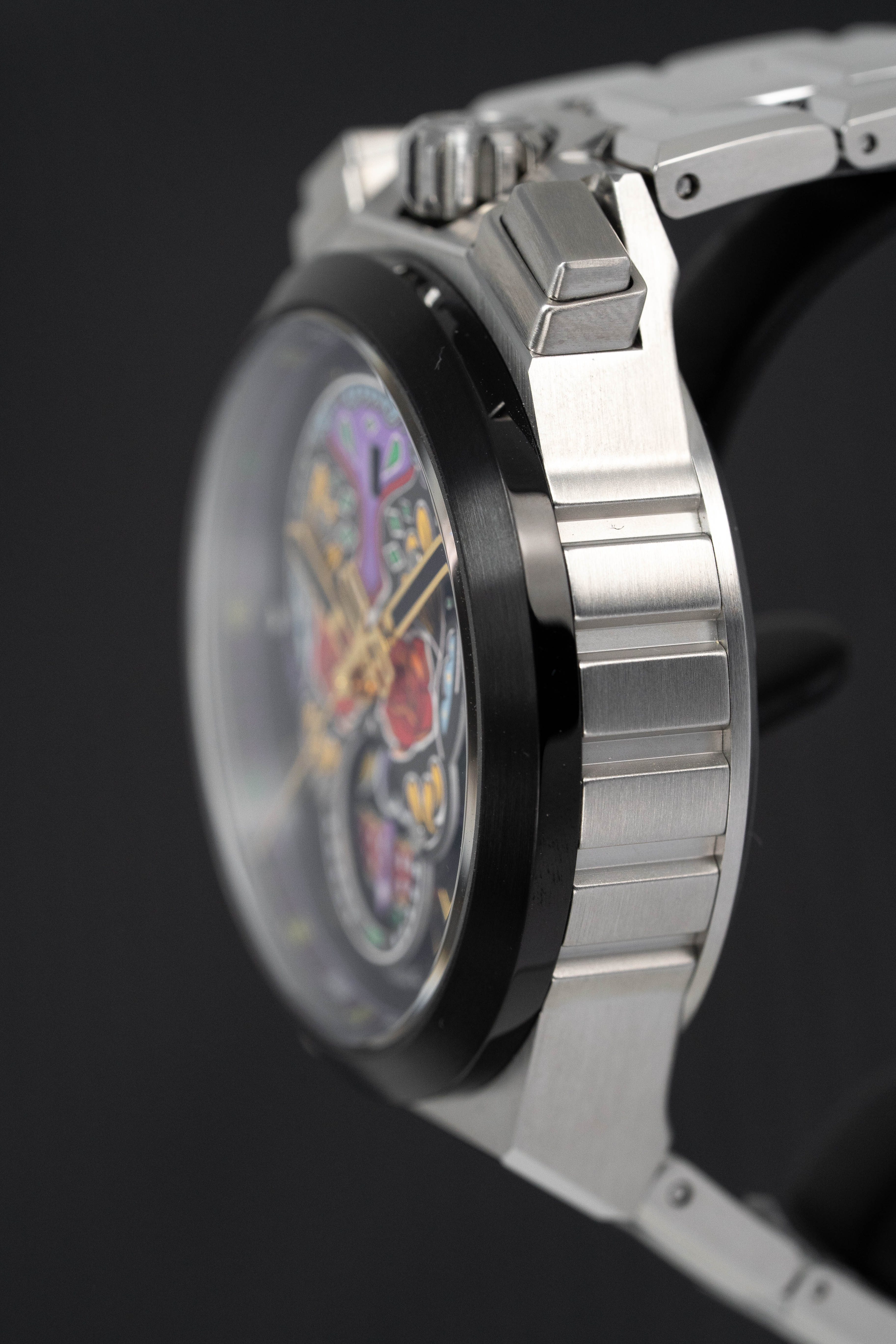 Bomberg Automatic Watch BOLT-68 Neo Calaveras Bracelet BF44CHASP.04-1.12-GR8 Sunglasses