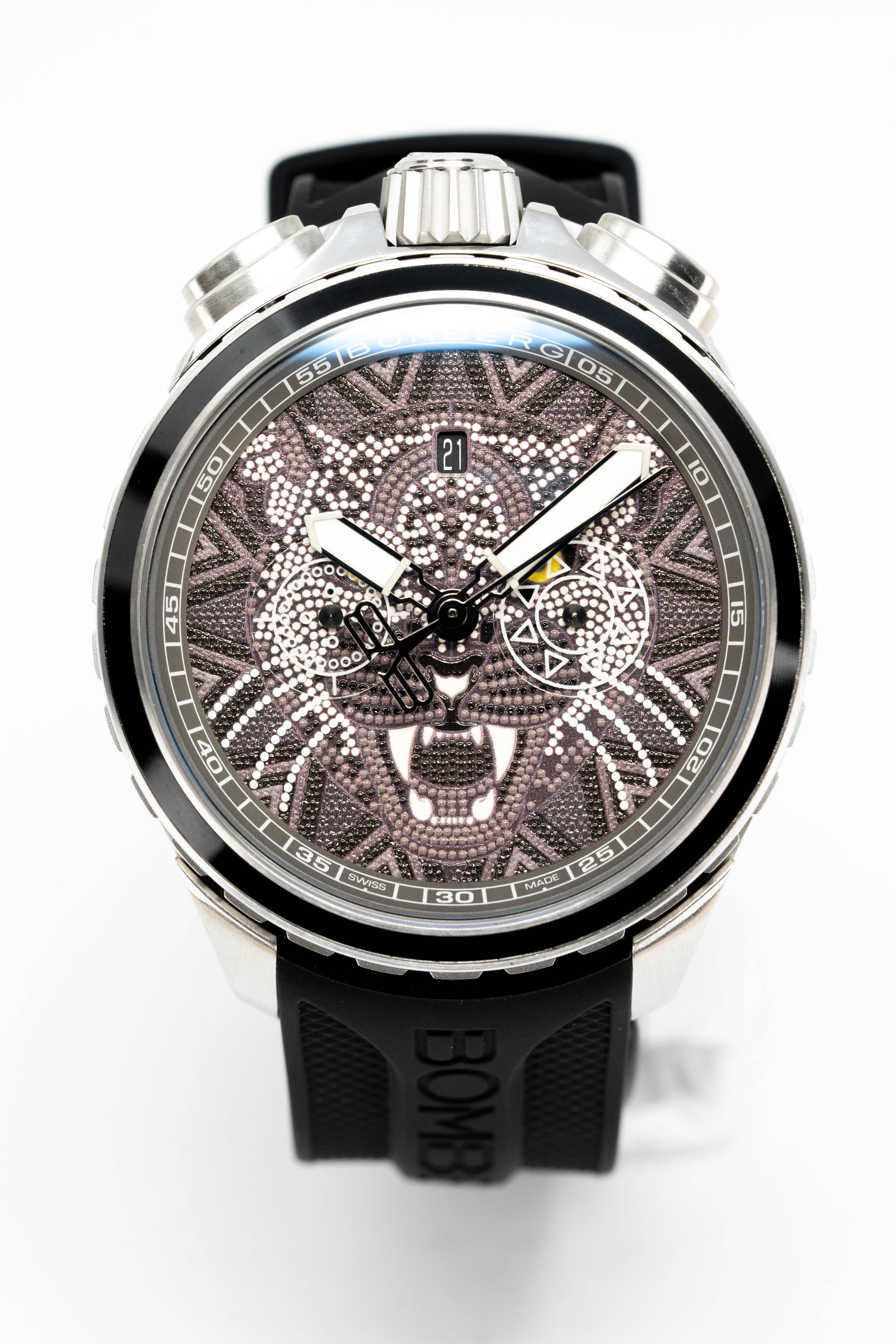 Bomberg Watch BOLT-68 Heritage Huichol Jaguar BS45CHSS.065-2.12-GR8 Sunglasses