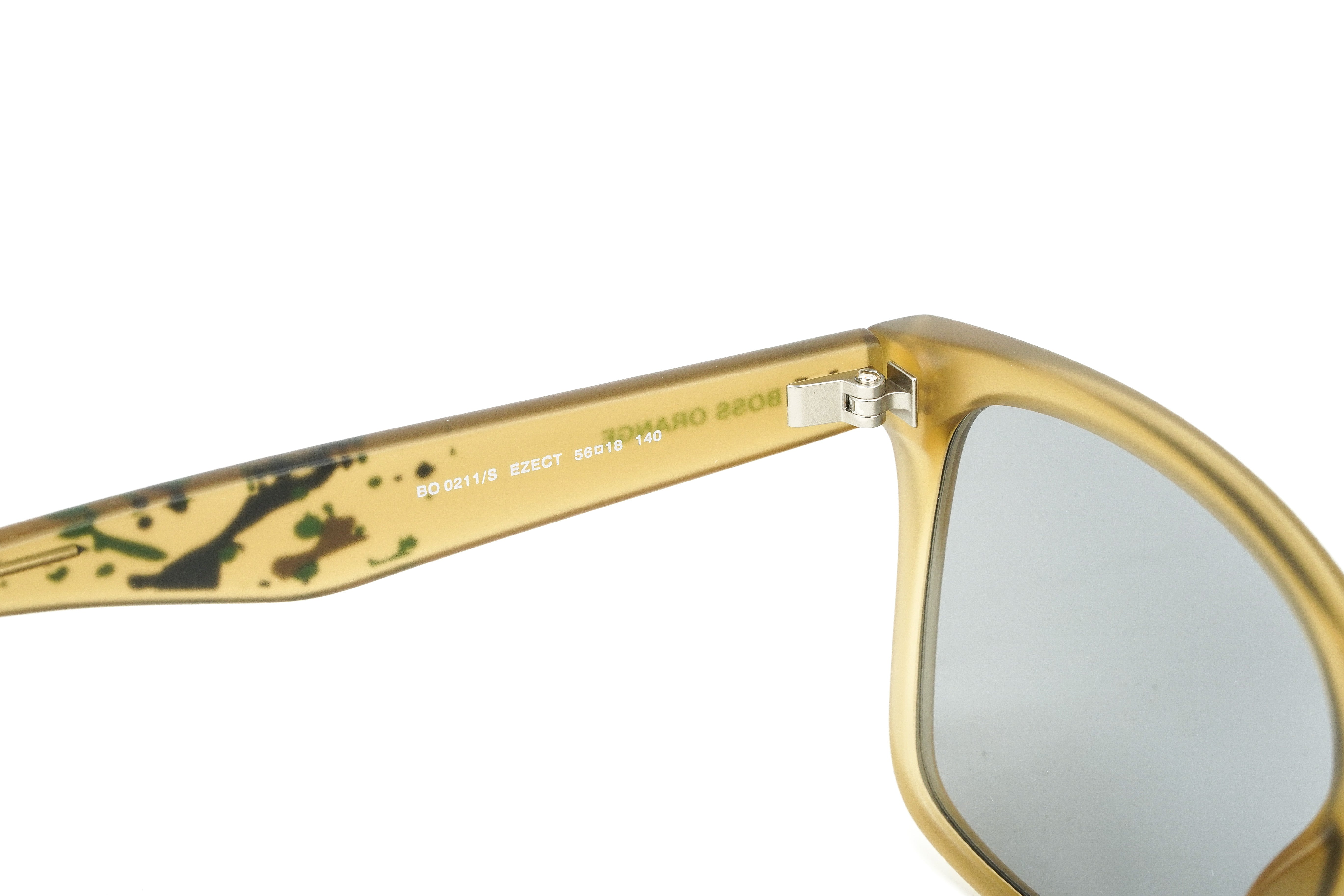 Boss Orange Men's Sunglasses Classic Square BO 0211/S EZE/CT-GR8 Sunglasses